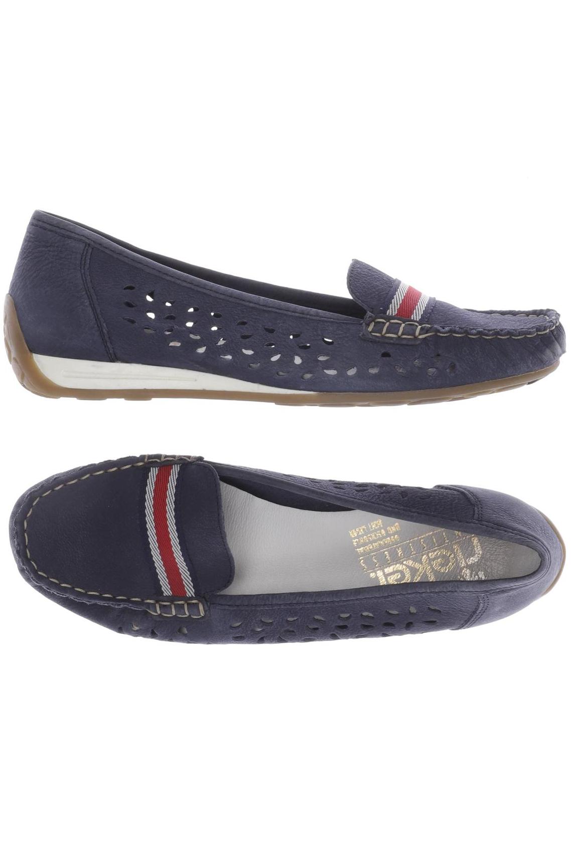 

Rieker Damen Halbschuh, marineblau, Gr. 37