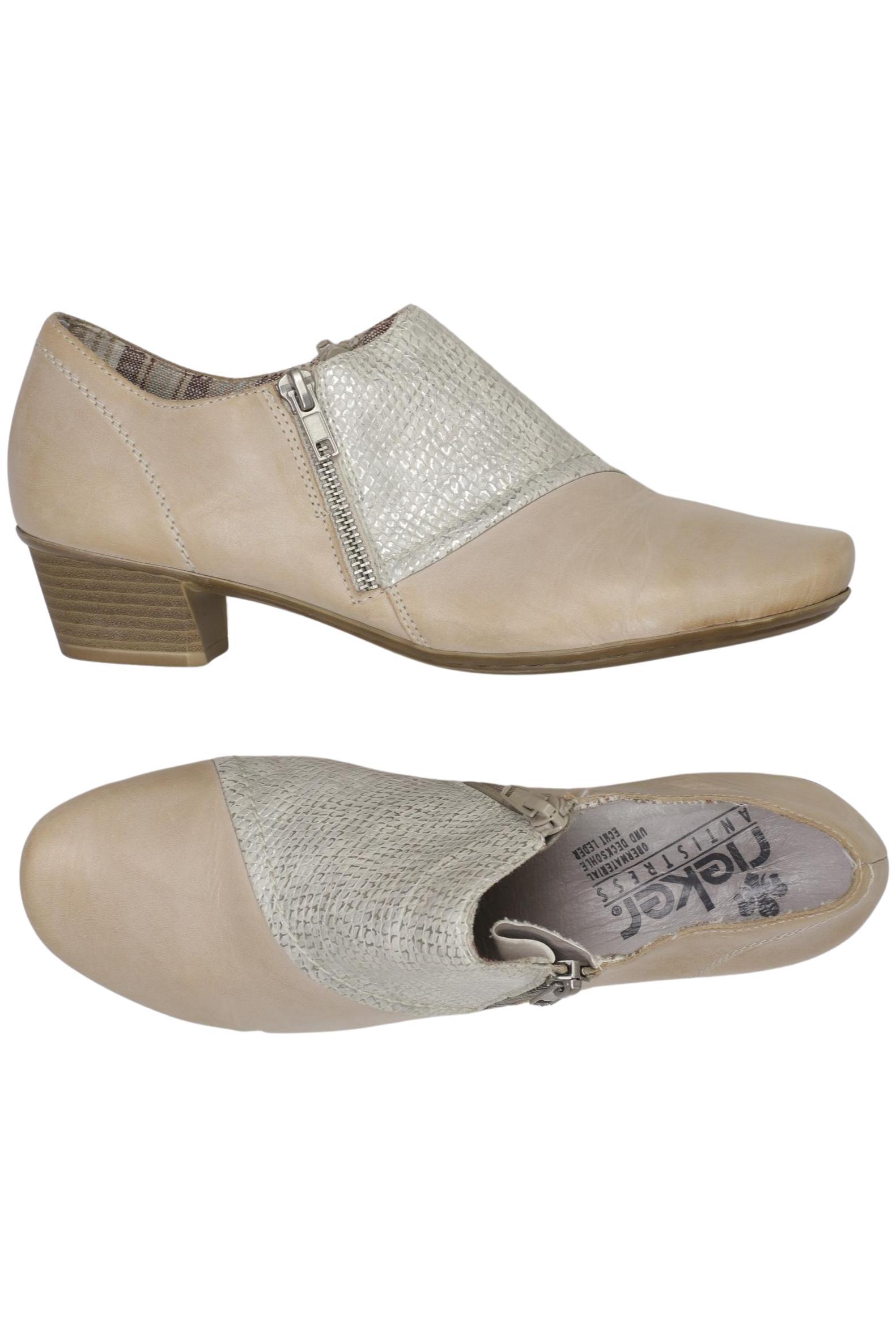 

Rieker Damen Halbschuh, beige, Gr. 39