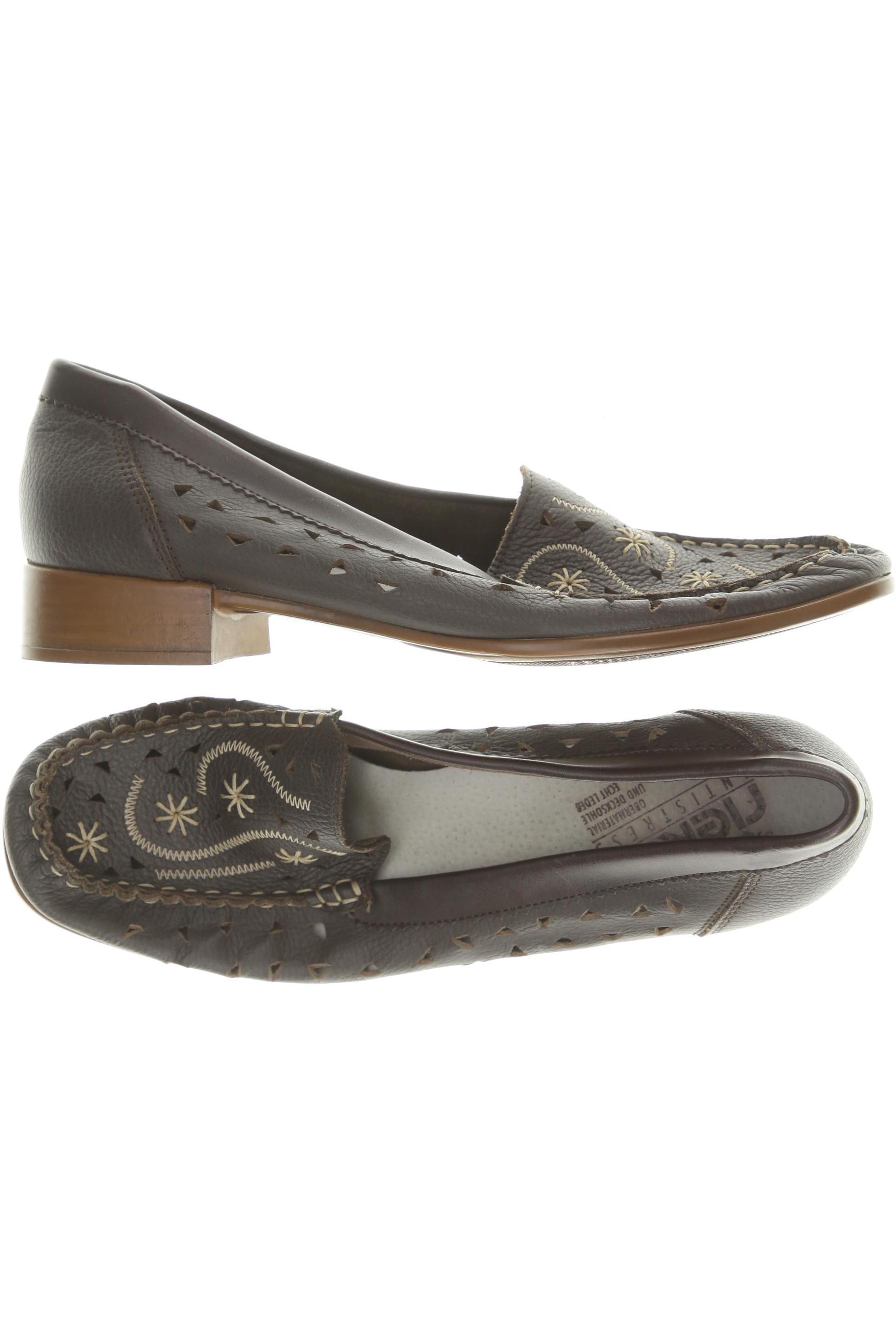 

Rieker Damen Halbschuh, braun, Gr. 41