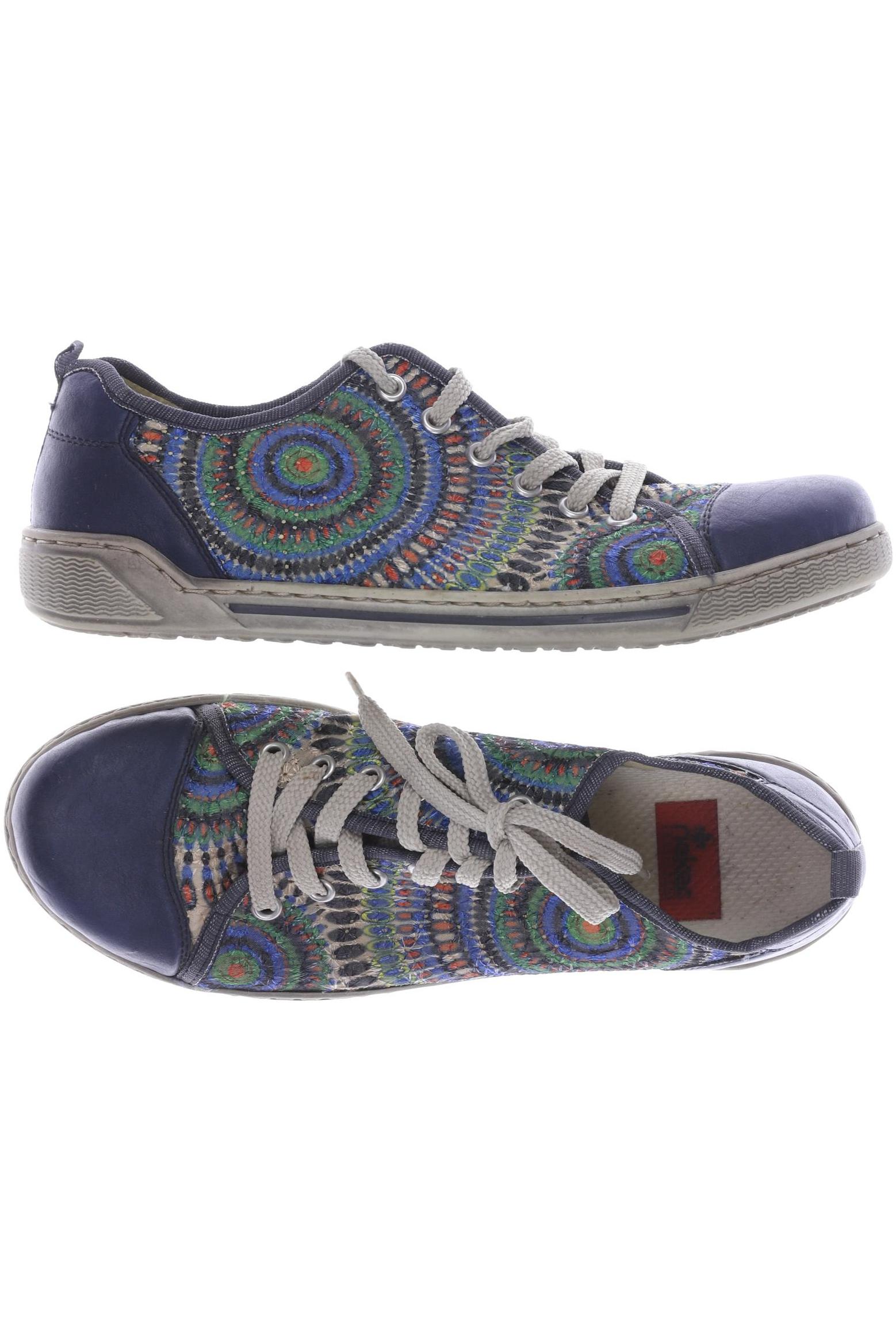 

Rieker Damen Halbschuh, blau