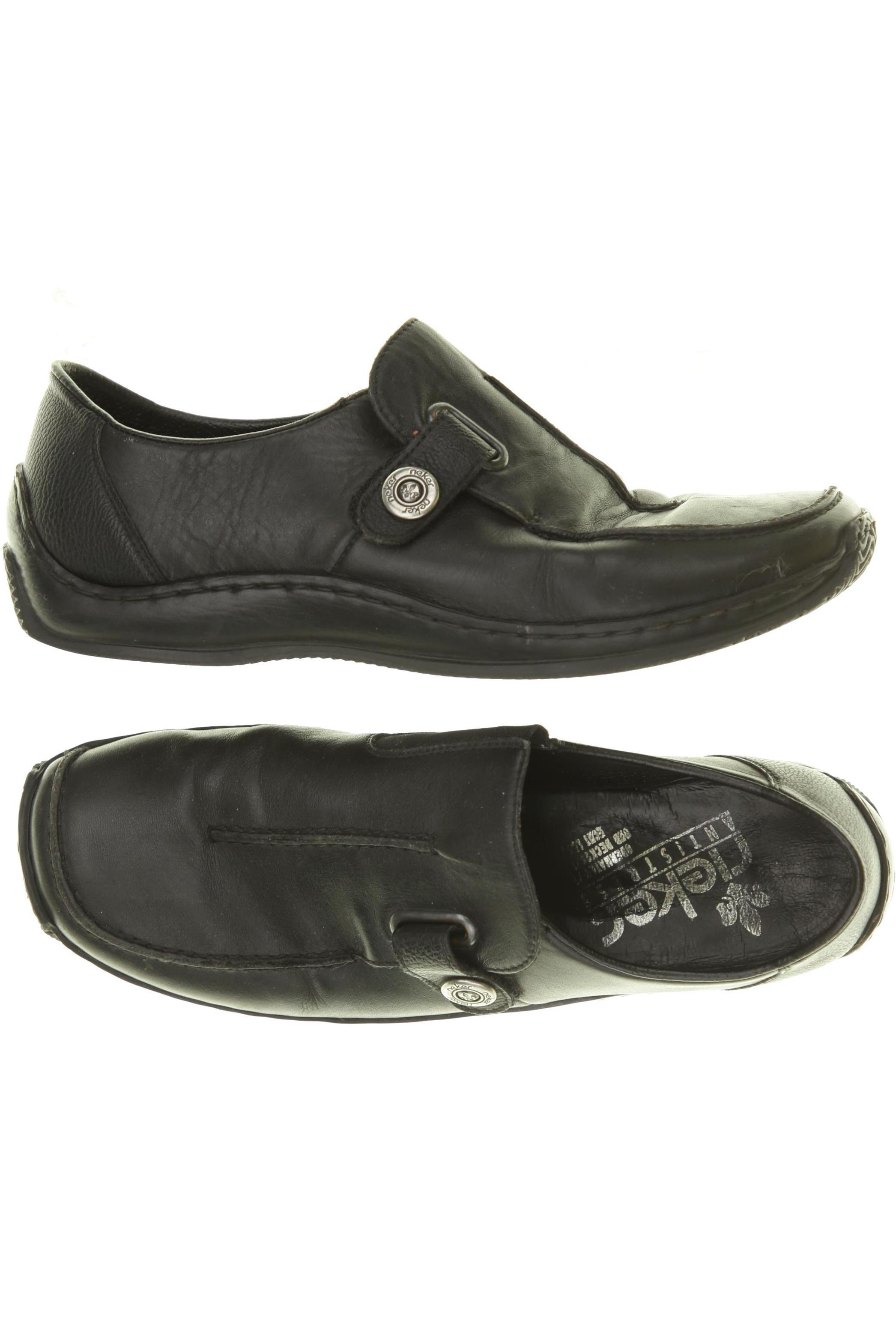 

Rieker Damen Halbschuh, schwarz, Gr. 39