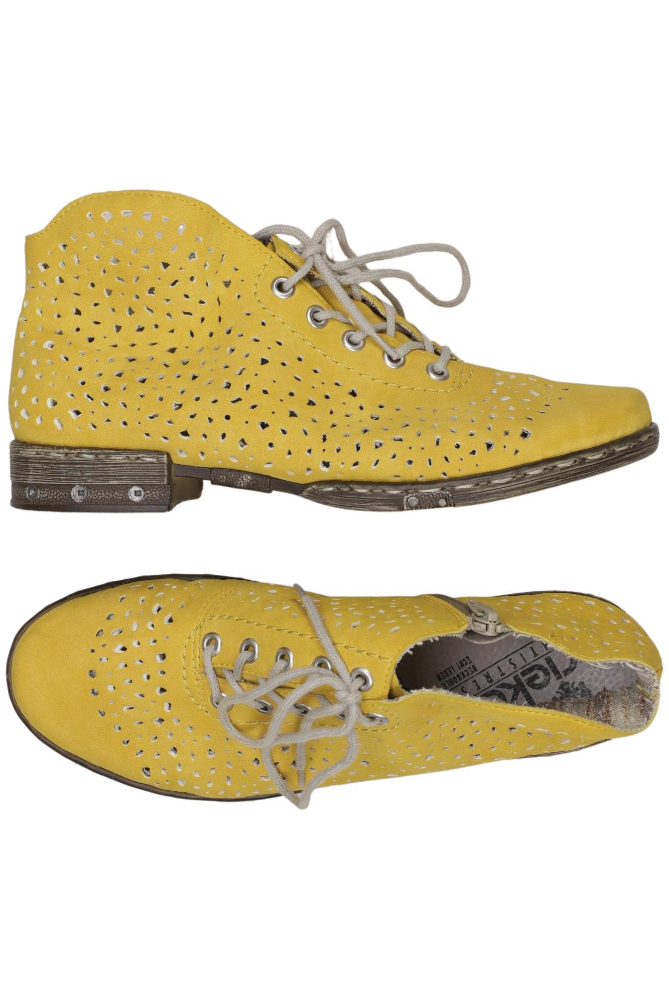 

Rieker Damen Halbschuh, gelb, Gr. 38