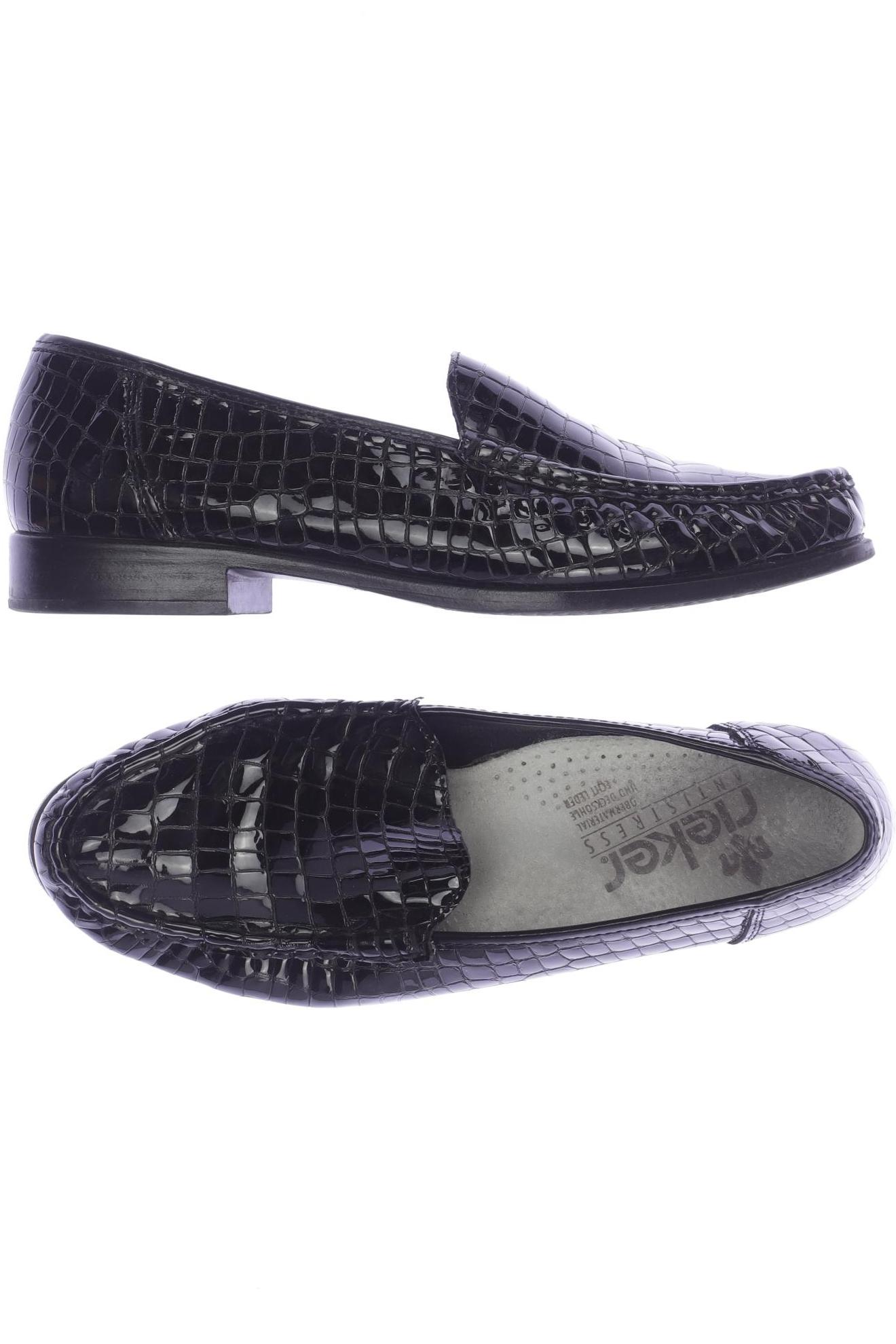 

Rieker Damen Halbschuh, schwarz, Gr. 6.5