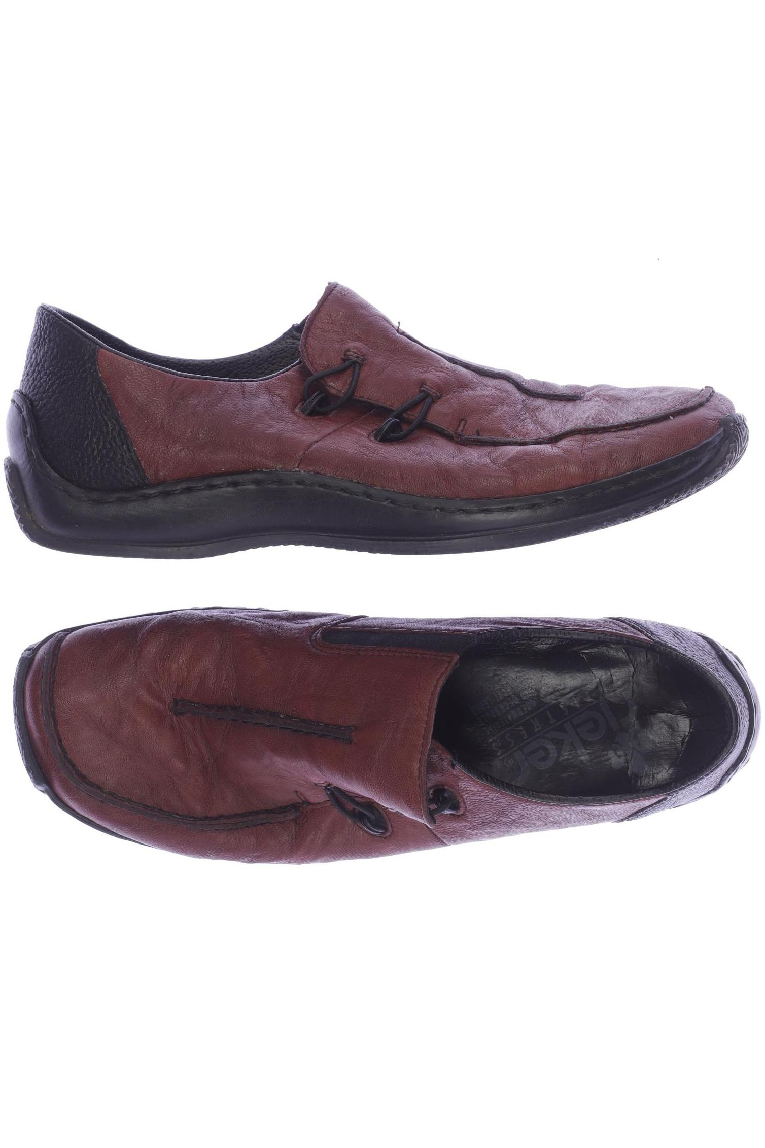 

Rieker Damen Halbschuh, bordeaux, Gr. 38