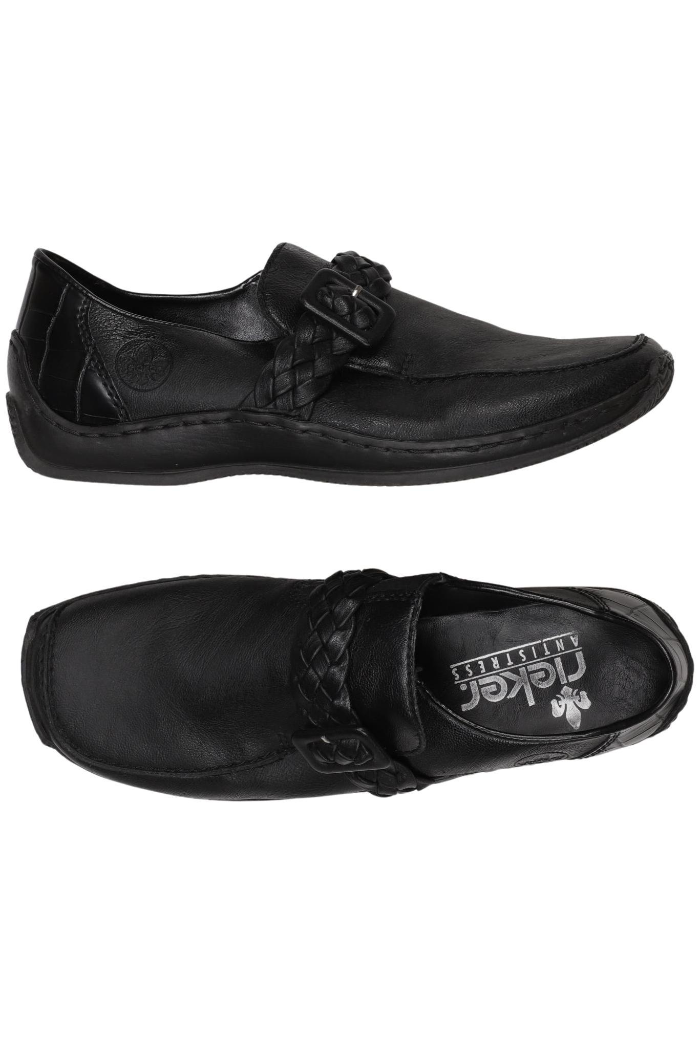 

Rieker Damen Halbschuh, schwarz, Gr. 39