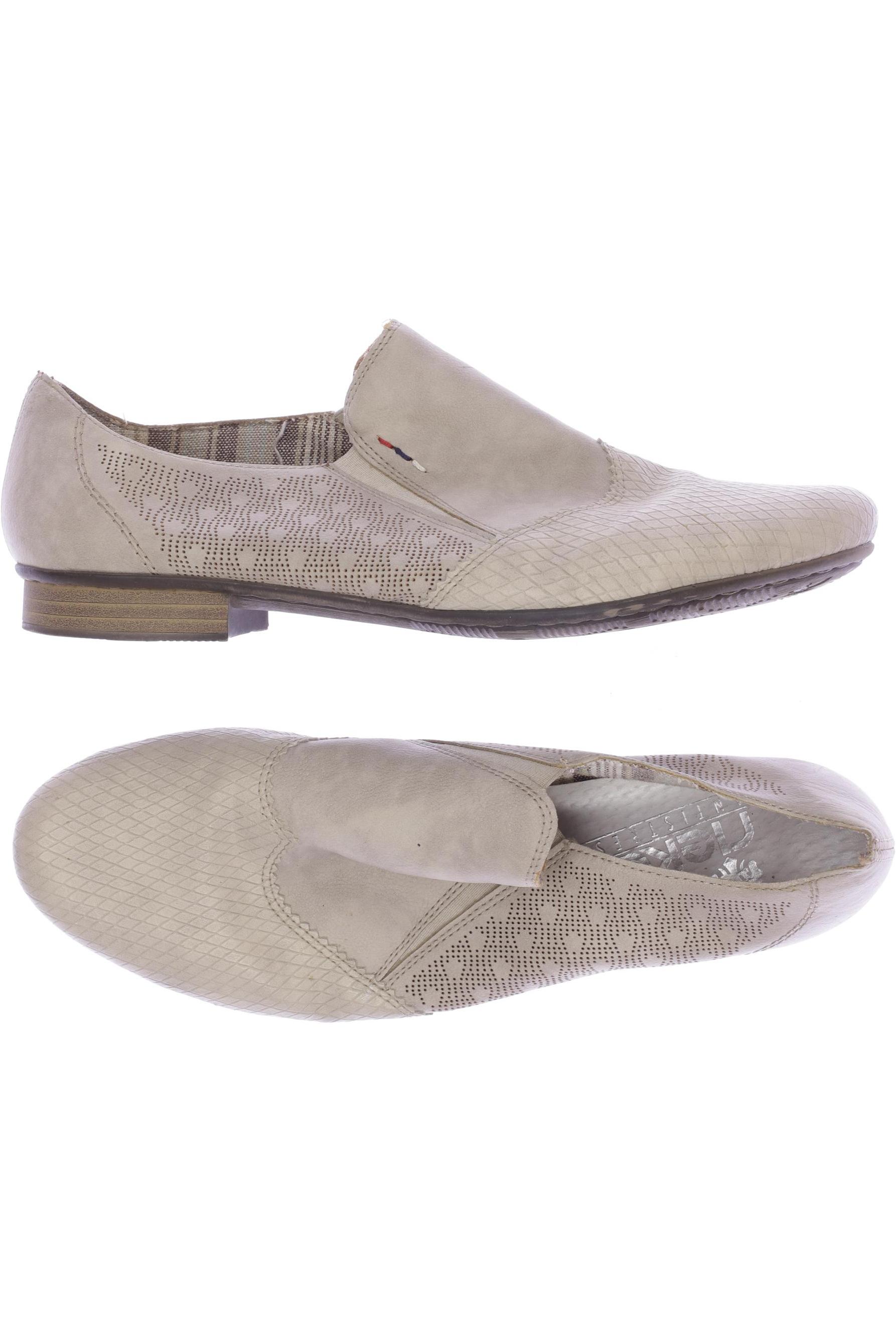 

Rieker Damen Halbschuh, beige, Gr. 40