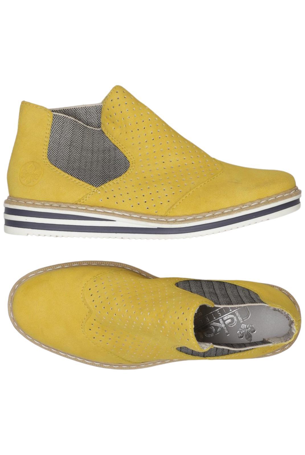 

Rieker Damen Halbschuh, gelb, Gr. 36