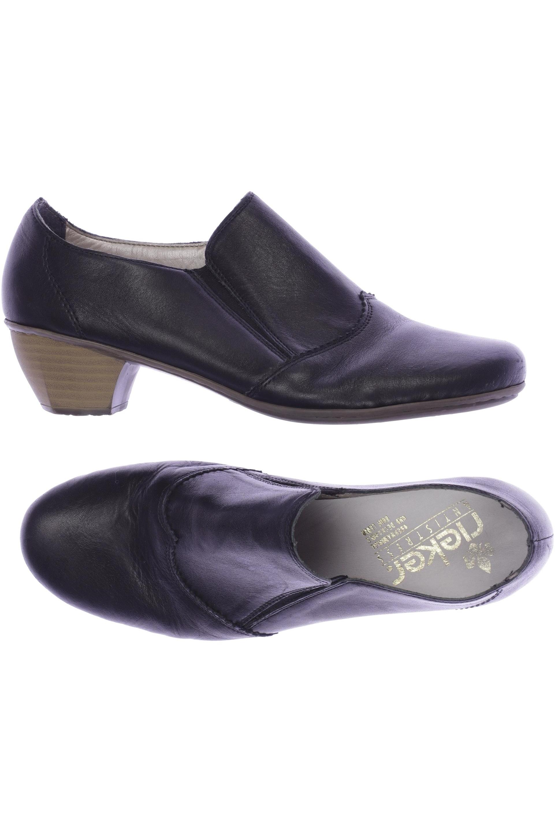 

Rieker Damen Halbschuh, schwarz, Gr. 39