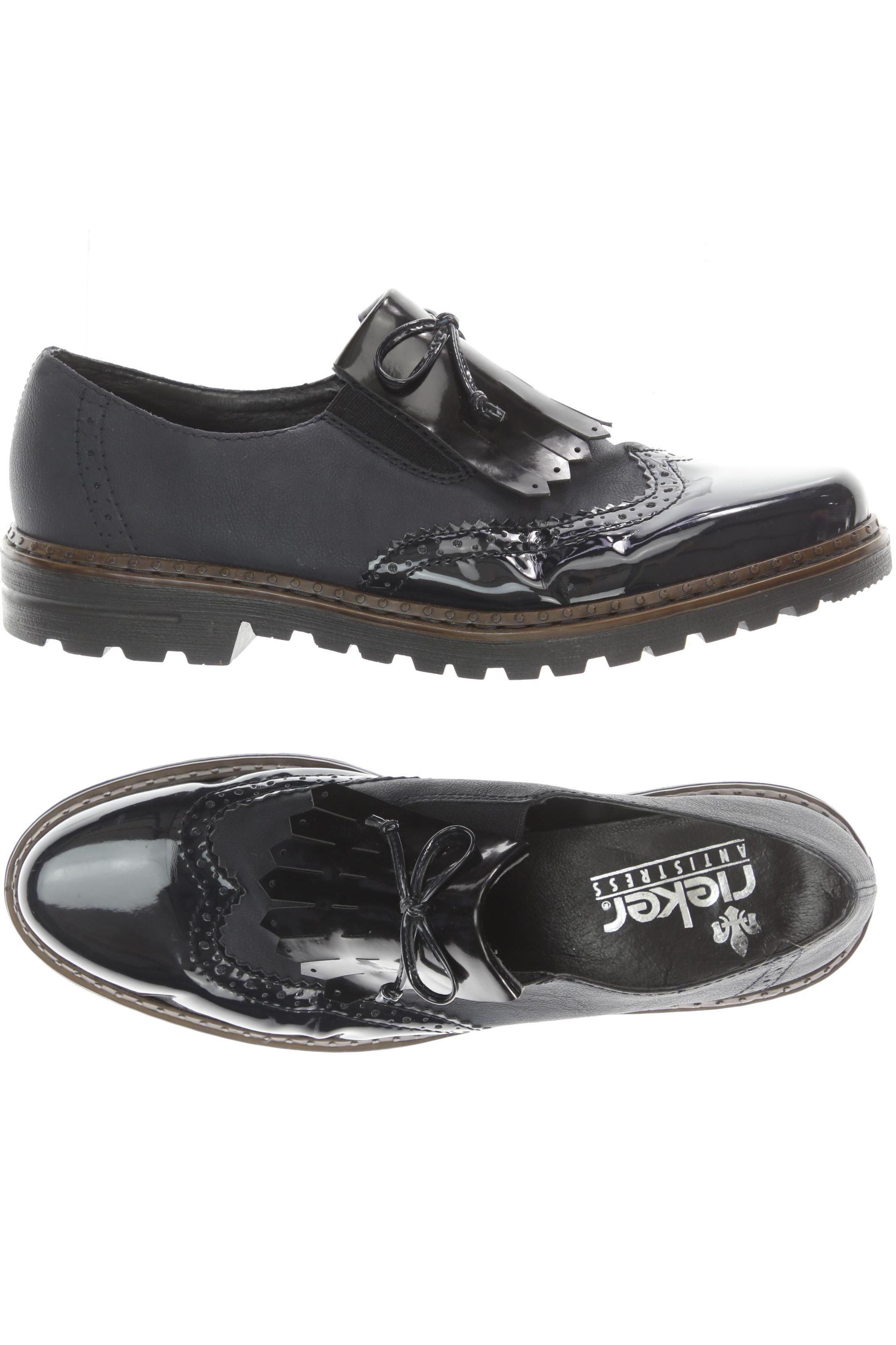 

Rieker Damen Halbschuh, schwarz, Gr. 42