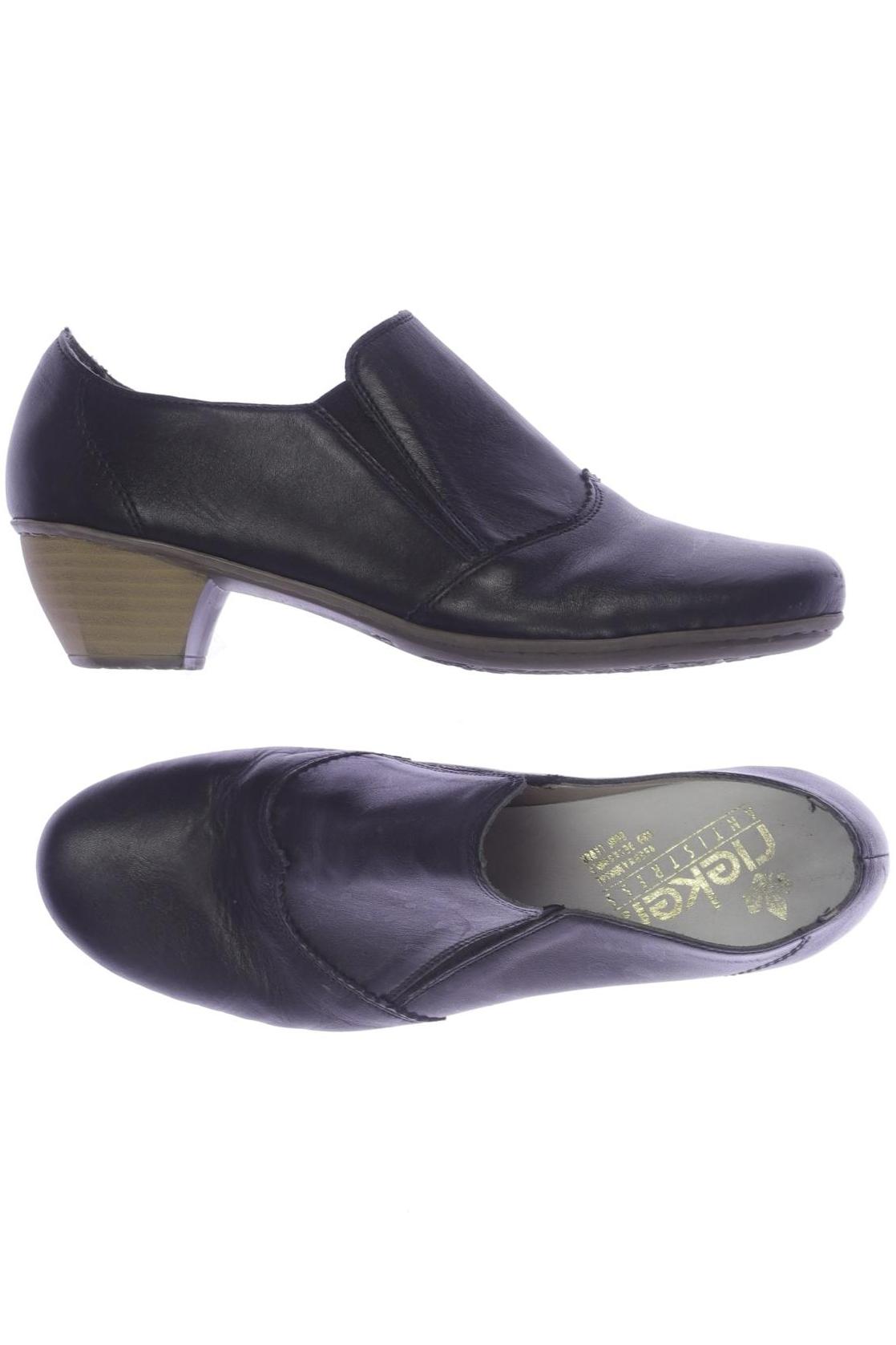 

Rieker Damen Halbschuh, schwarz, Gr. 39