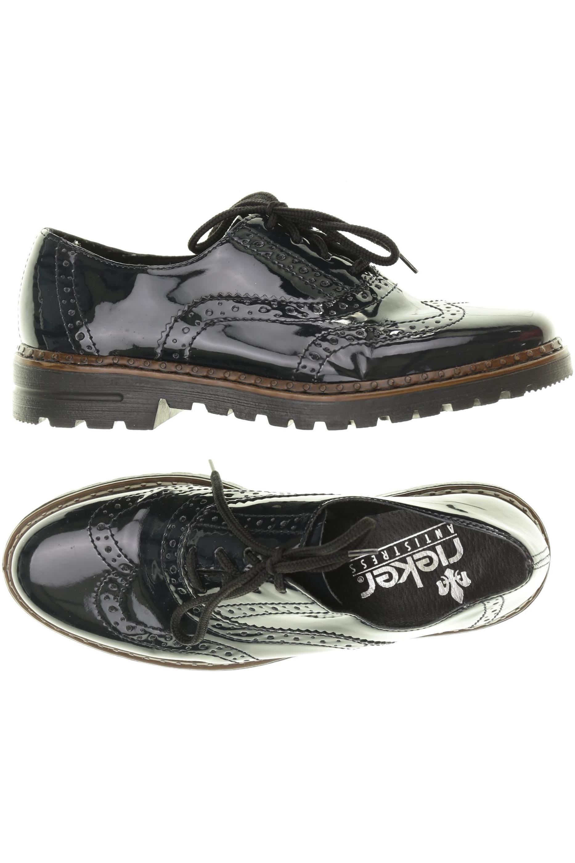 

Rieker Damen Halbschuh, blau, Gr. 37