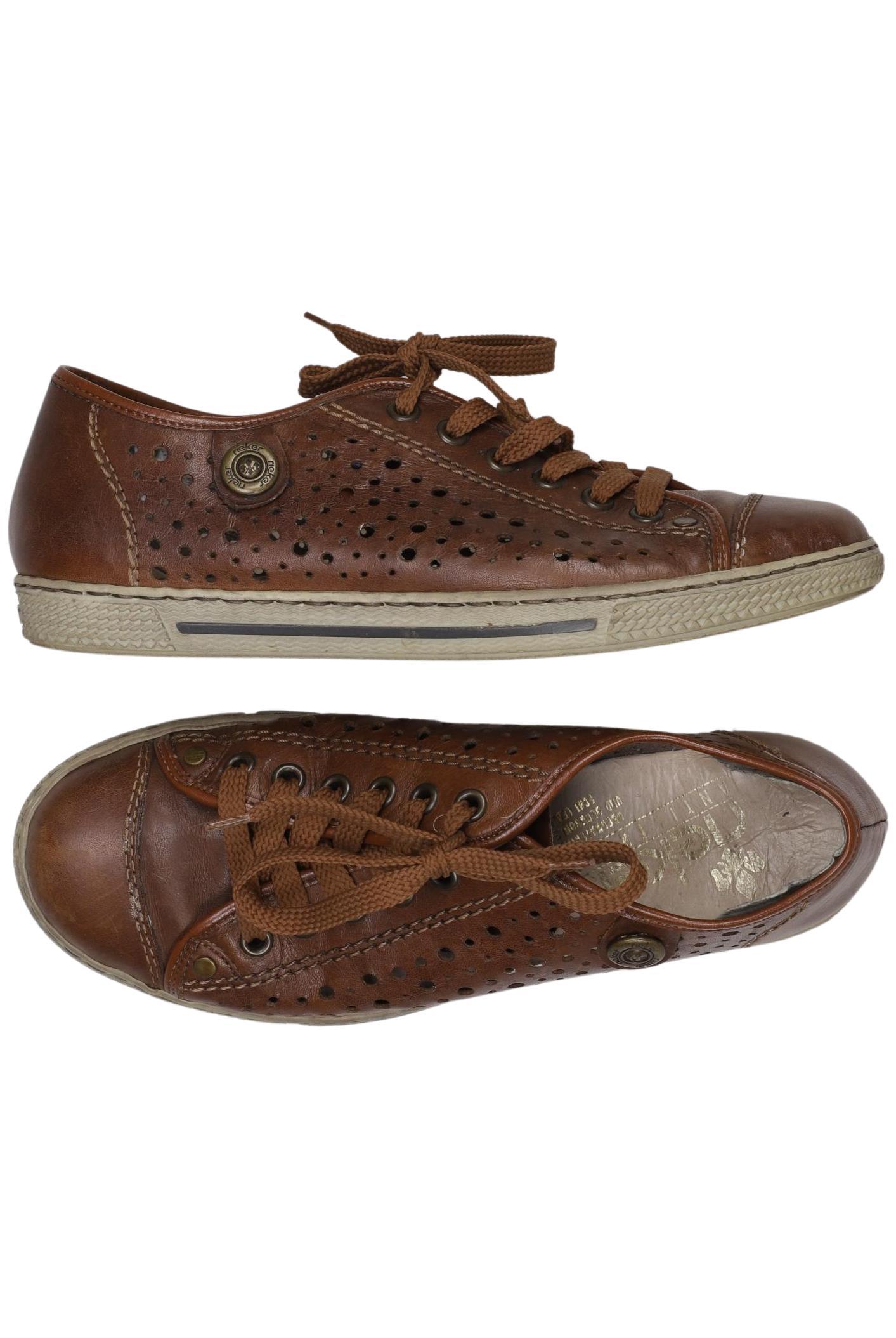 

Rieker Damen Halbschuh, braun, Gr. 37