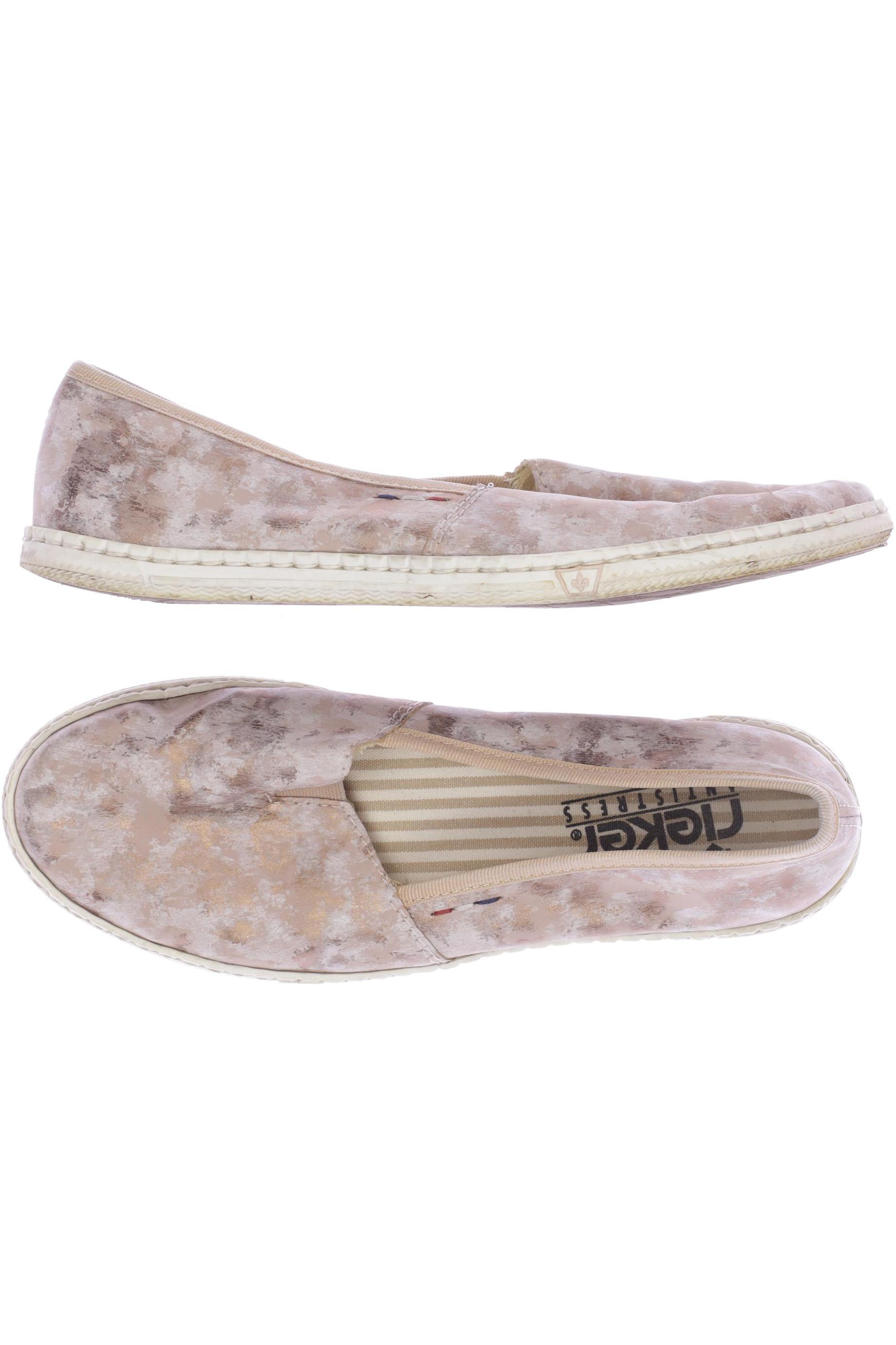 

Rieker Damen Halbschuh, beige, Gr. 37