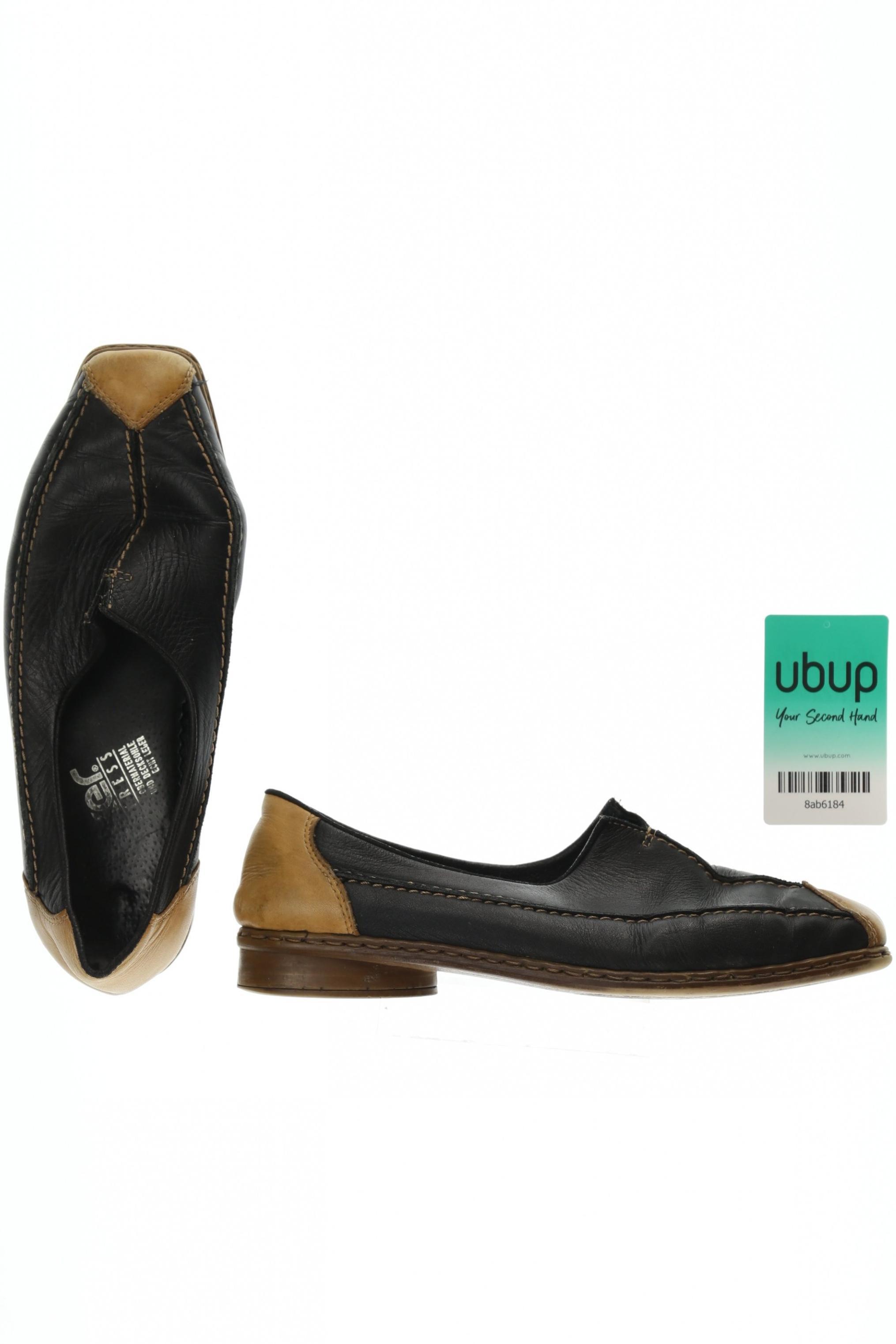 

Rieker Damen Halbschuh, schwarz, Gr. 37