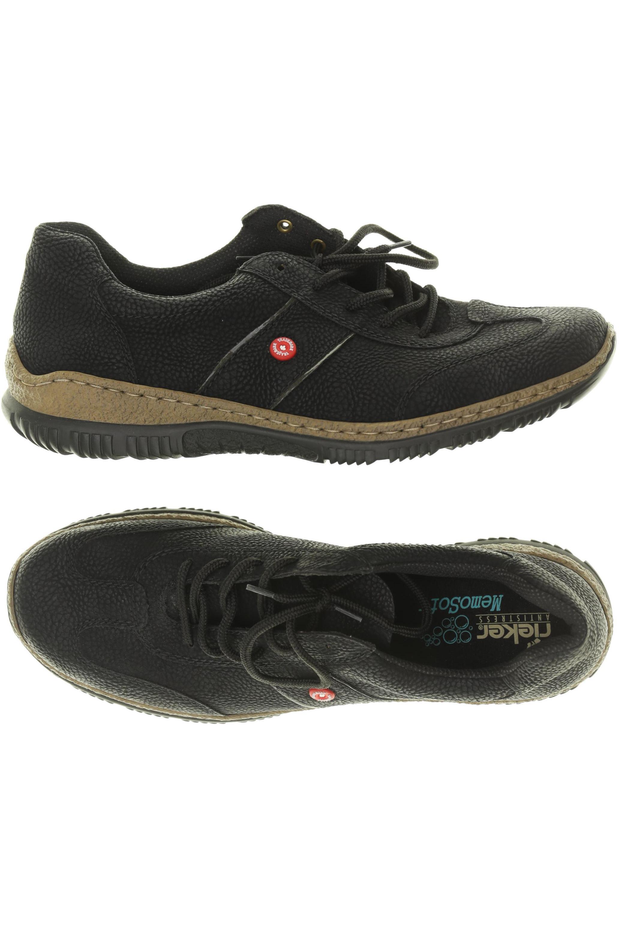 

Rieker Damen Halbschuh, schwarz, Gr. 42