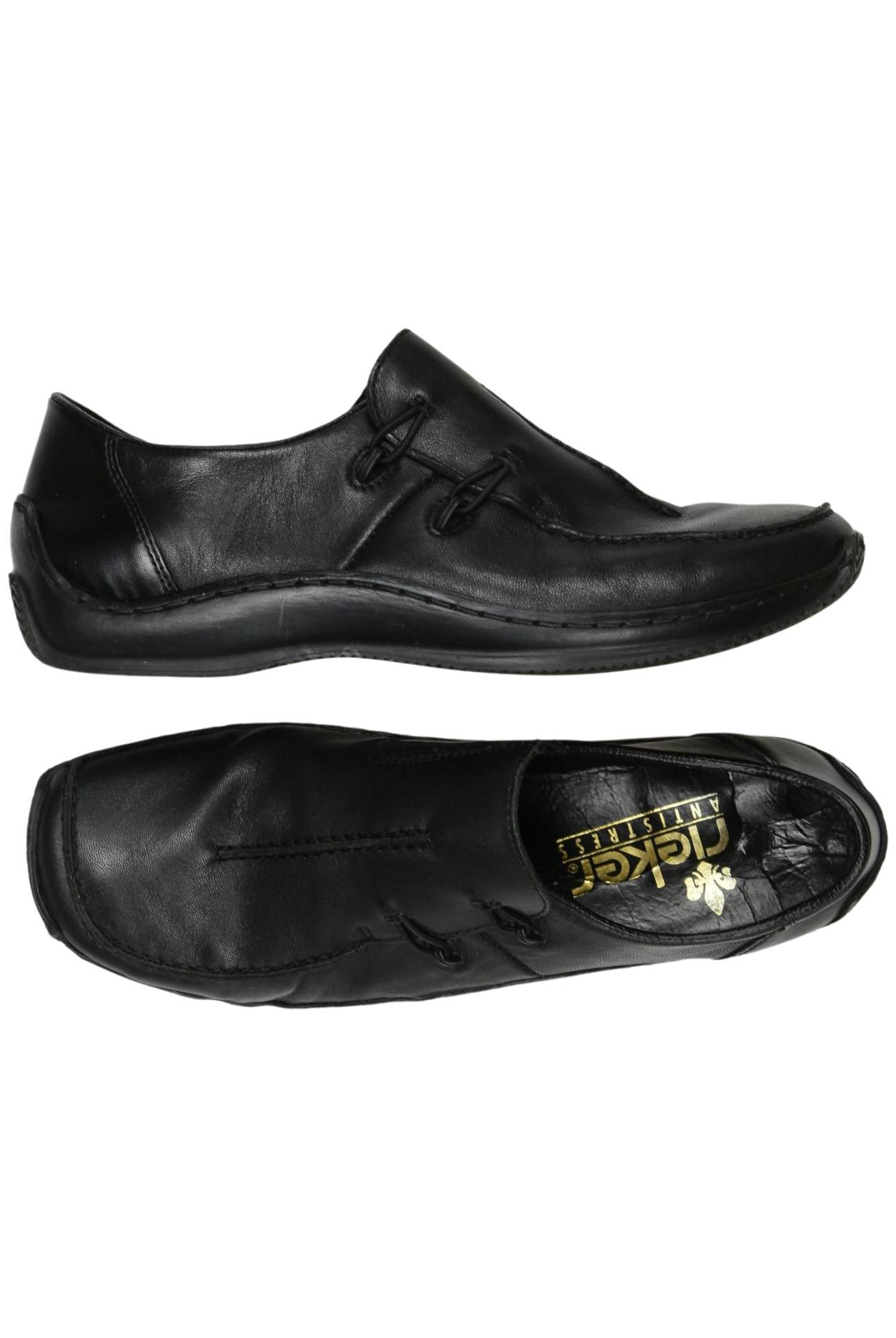 

Rieker Damen Halbschuh, schwarz, Gr. 39