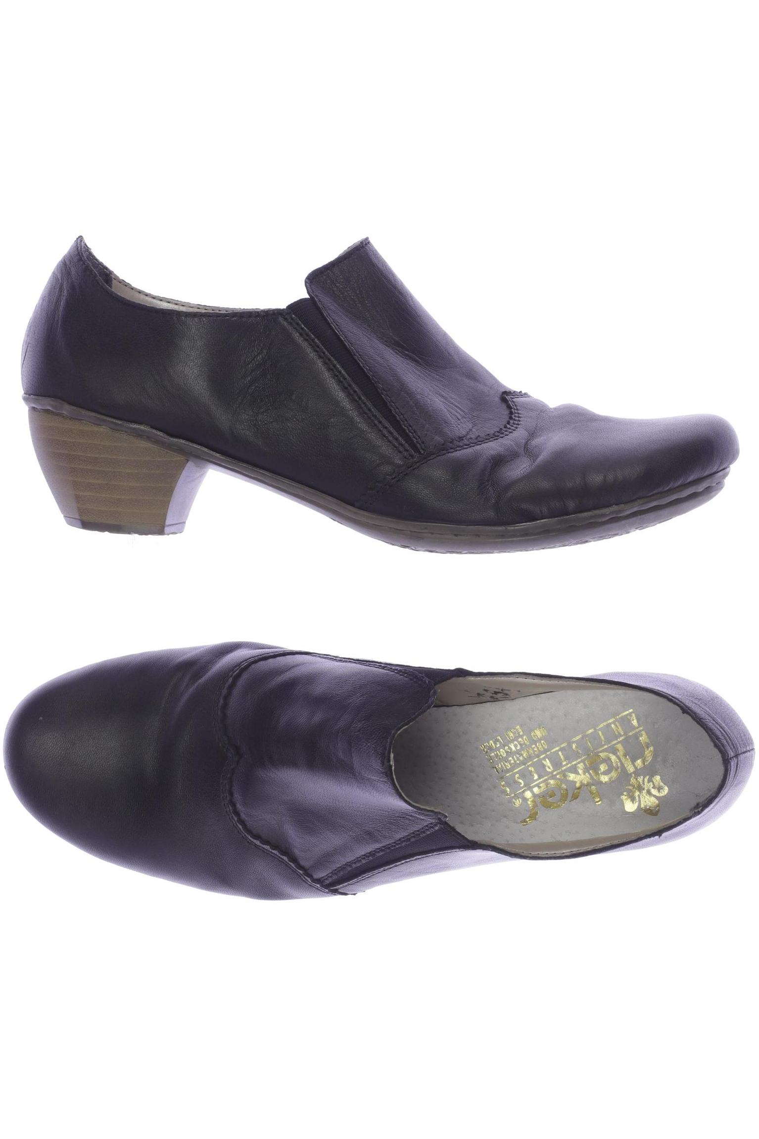 

Rieker Damen Halbschuh, schwarz, Gr. 39