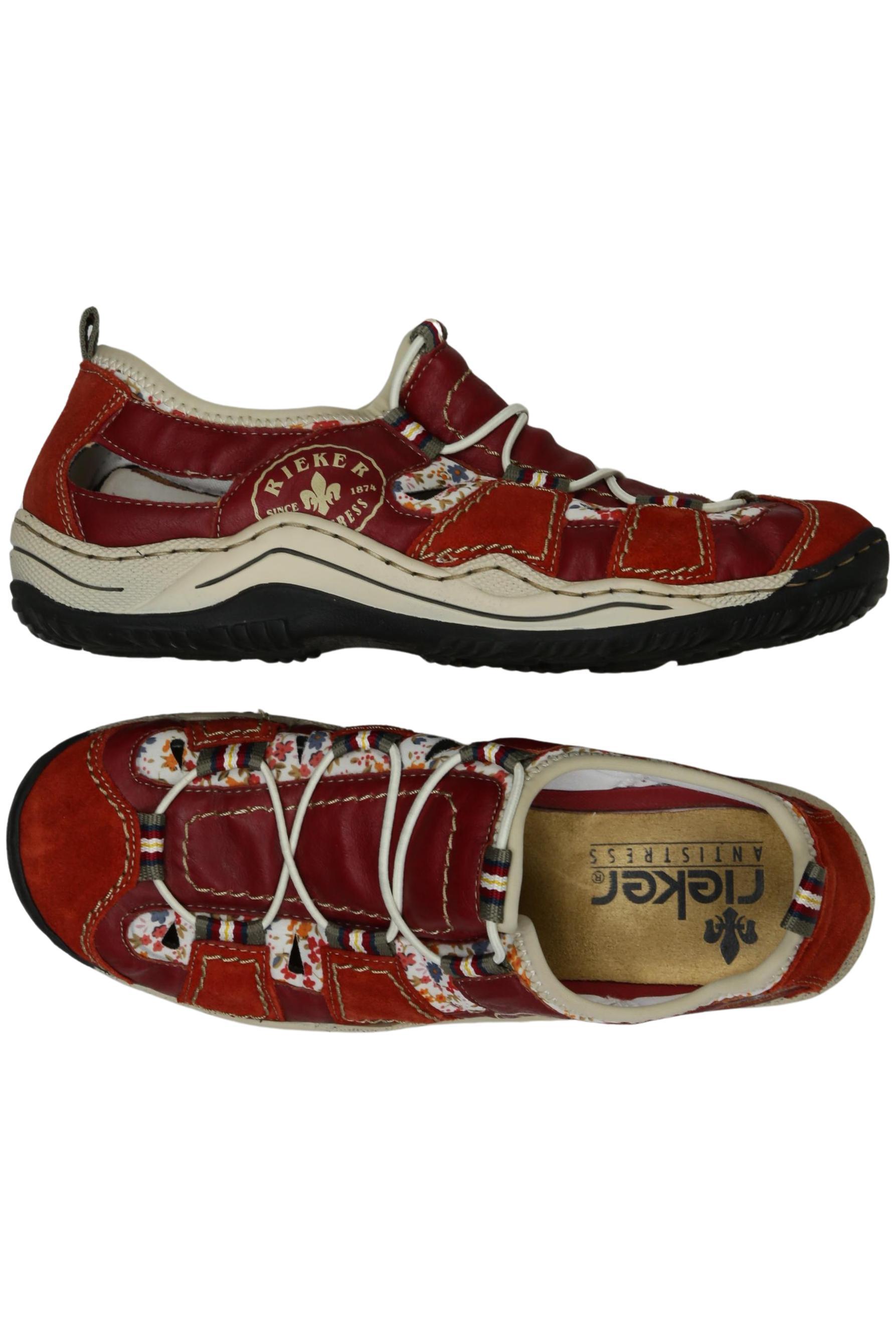 

Rieker Damen Halbschuh, bordeaux, Gr. 39