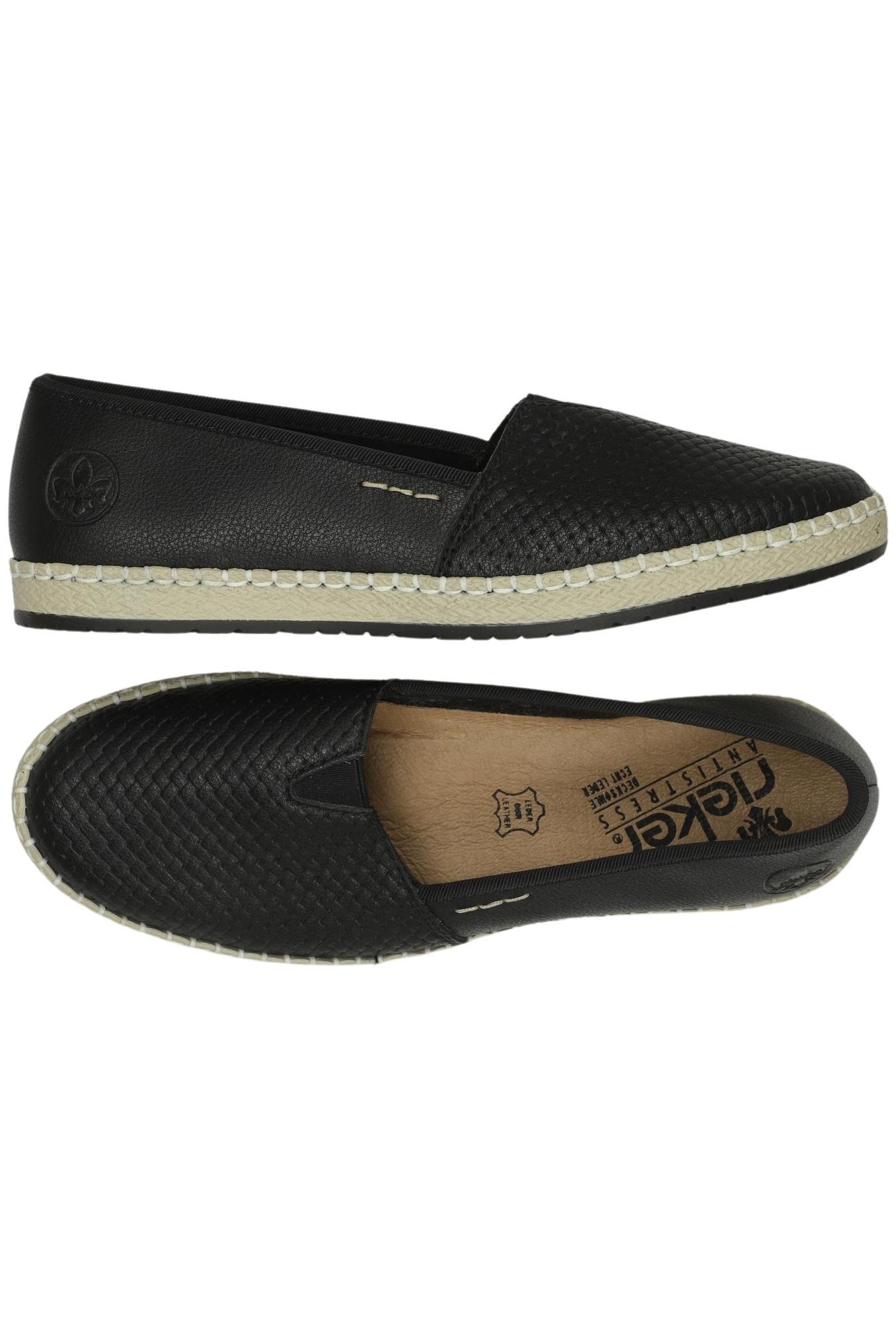 

Rieker Damen Halbschuh, schwarz, Gr. 37