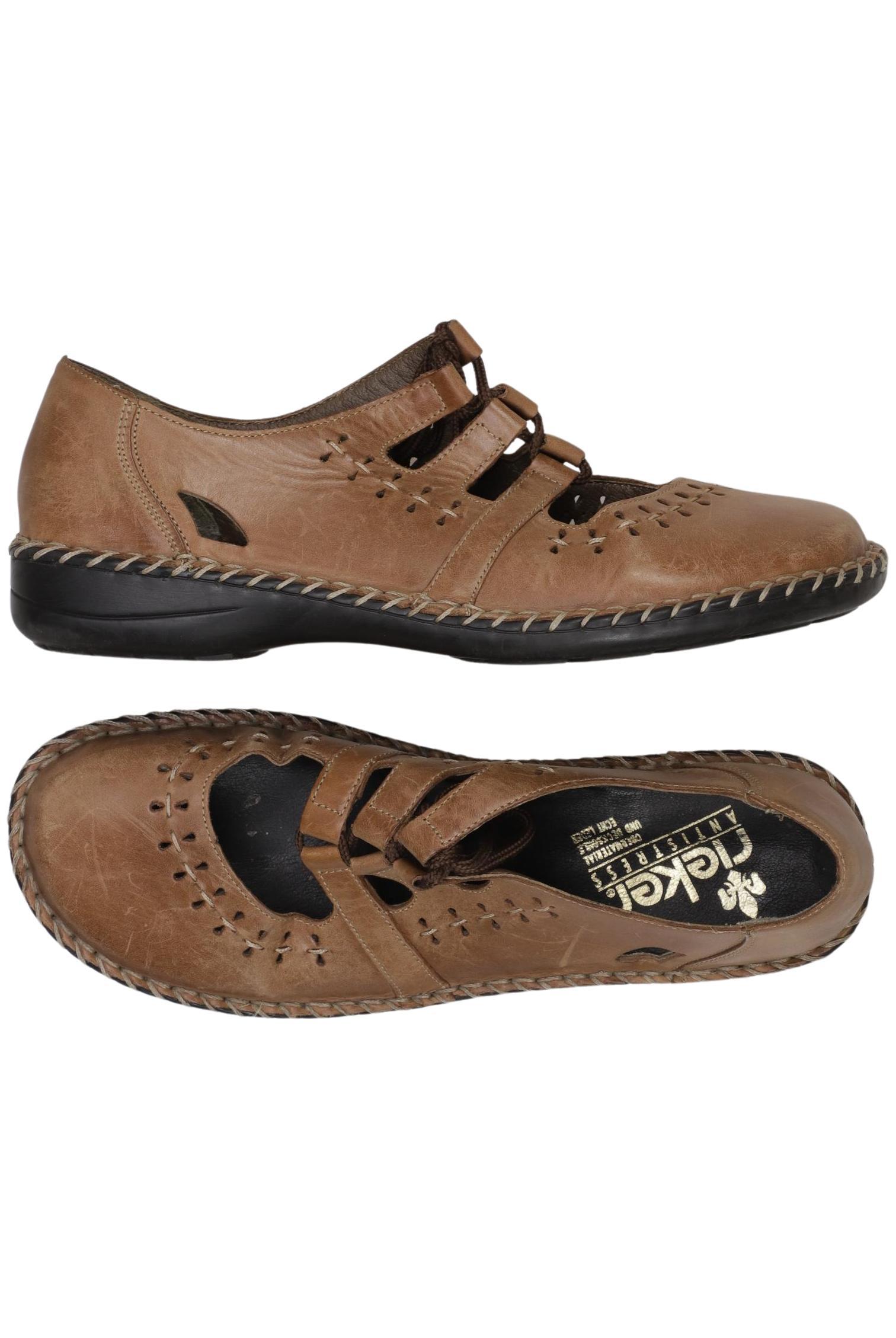 

Rieker Damen Halbschuh, braun, Gr. 41