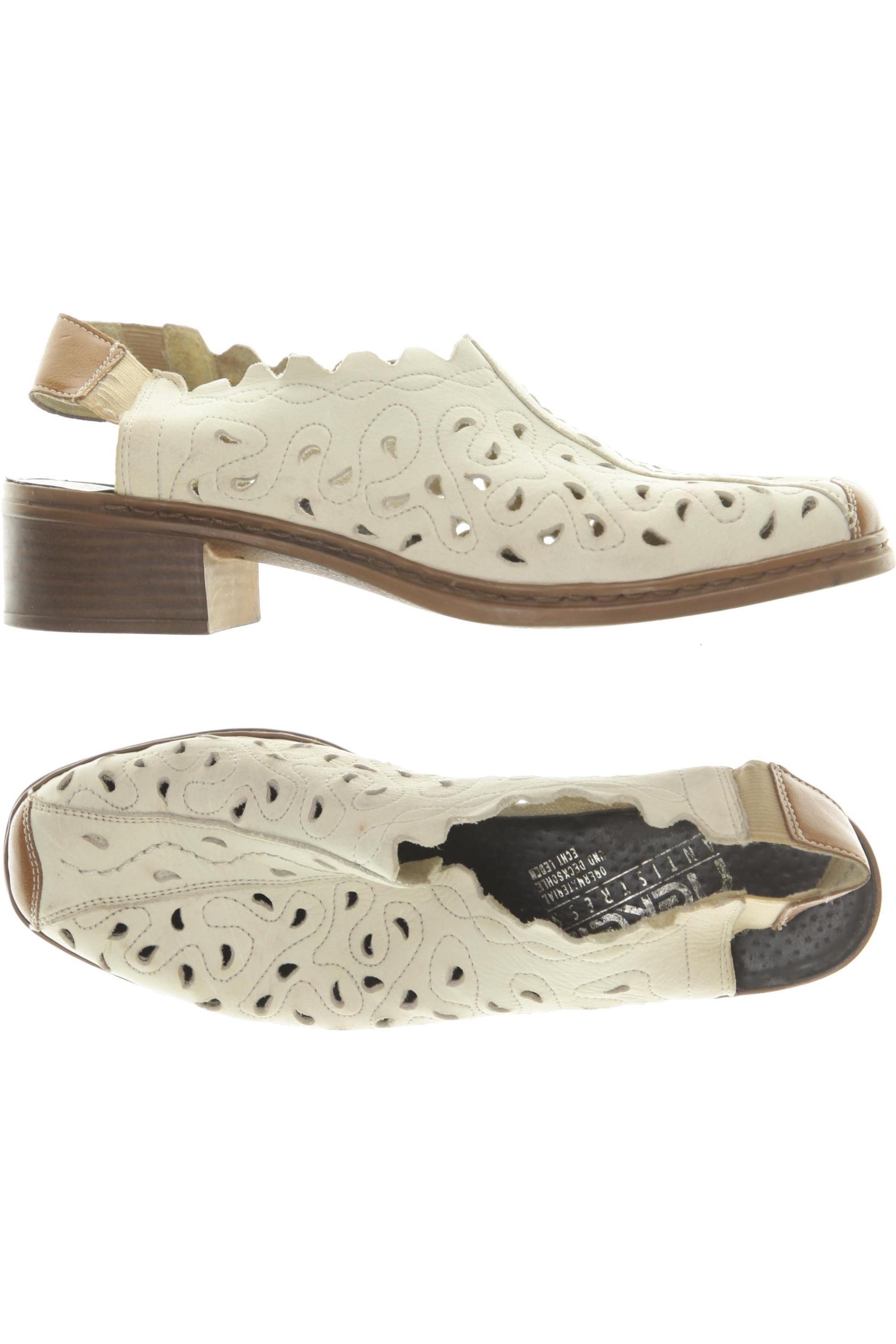 

Rieker Damen Halbschuh, beige, Gr. 39