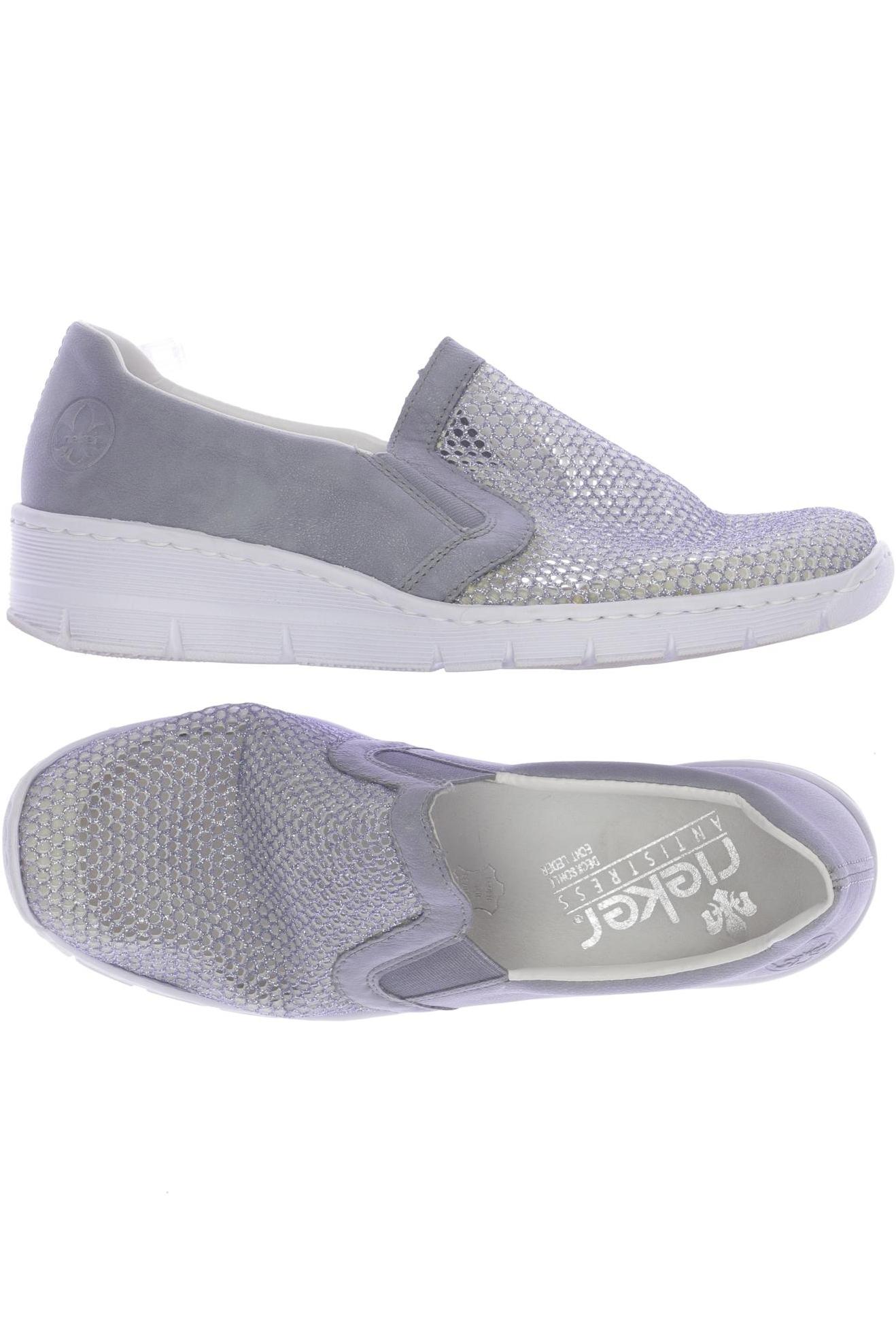 

Rieker Damen Halbschuh, grau, Gr. 38