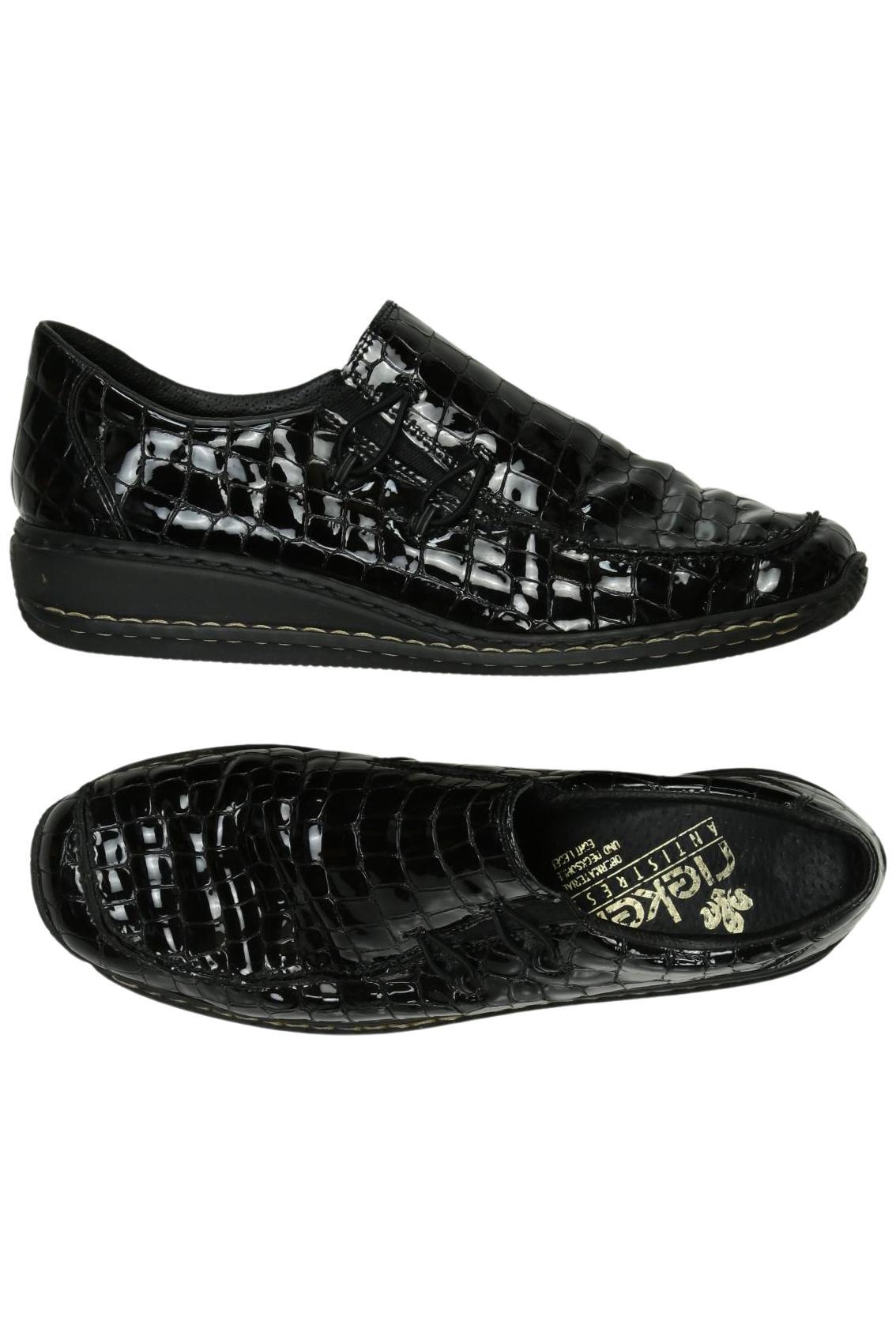 

Rieker Damen Halbschuh, schwarz, Gr. 40