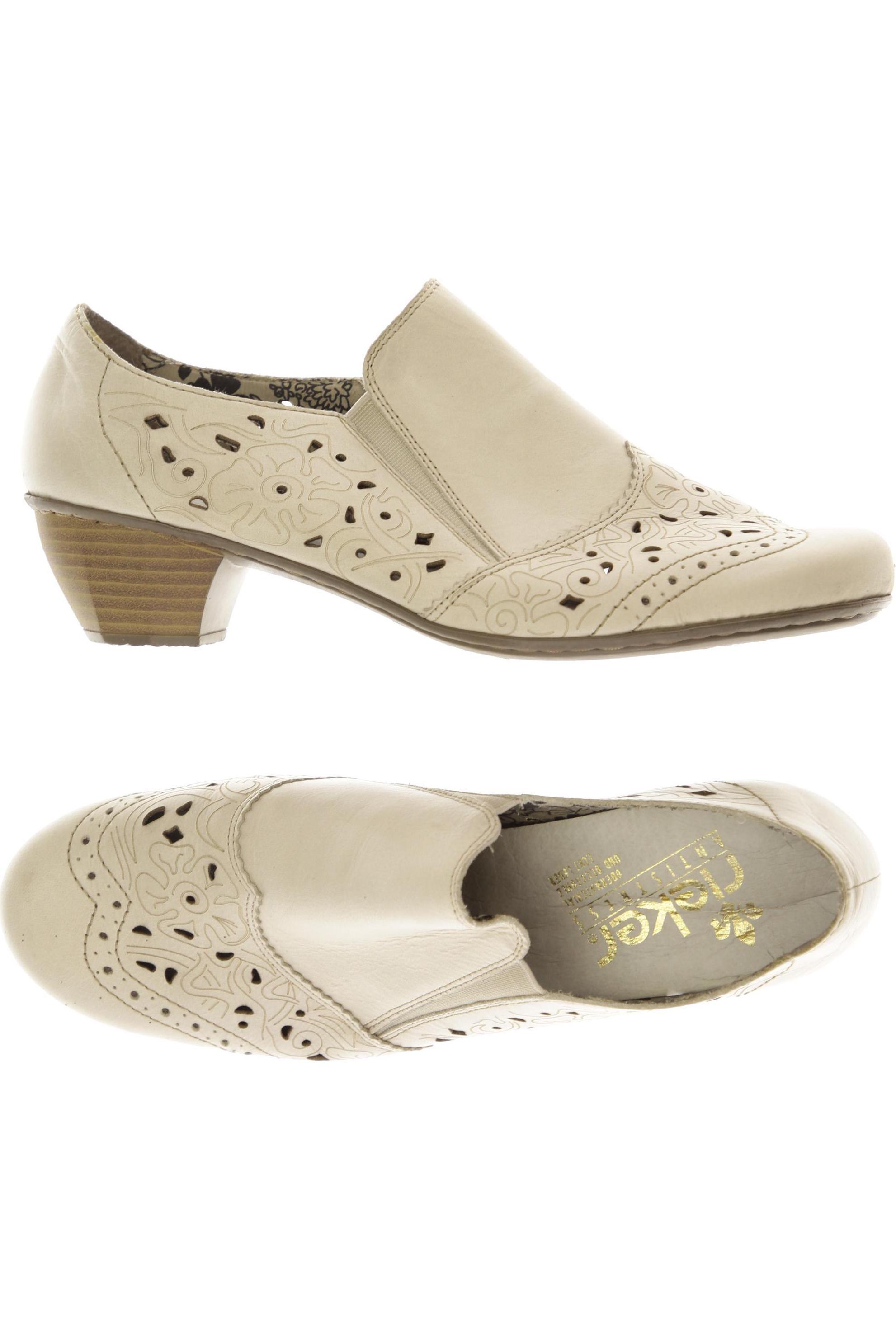 

Rieker Damen Pumps, beige, Gr. 40