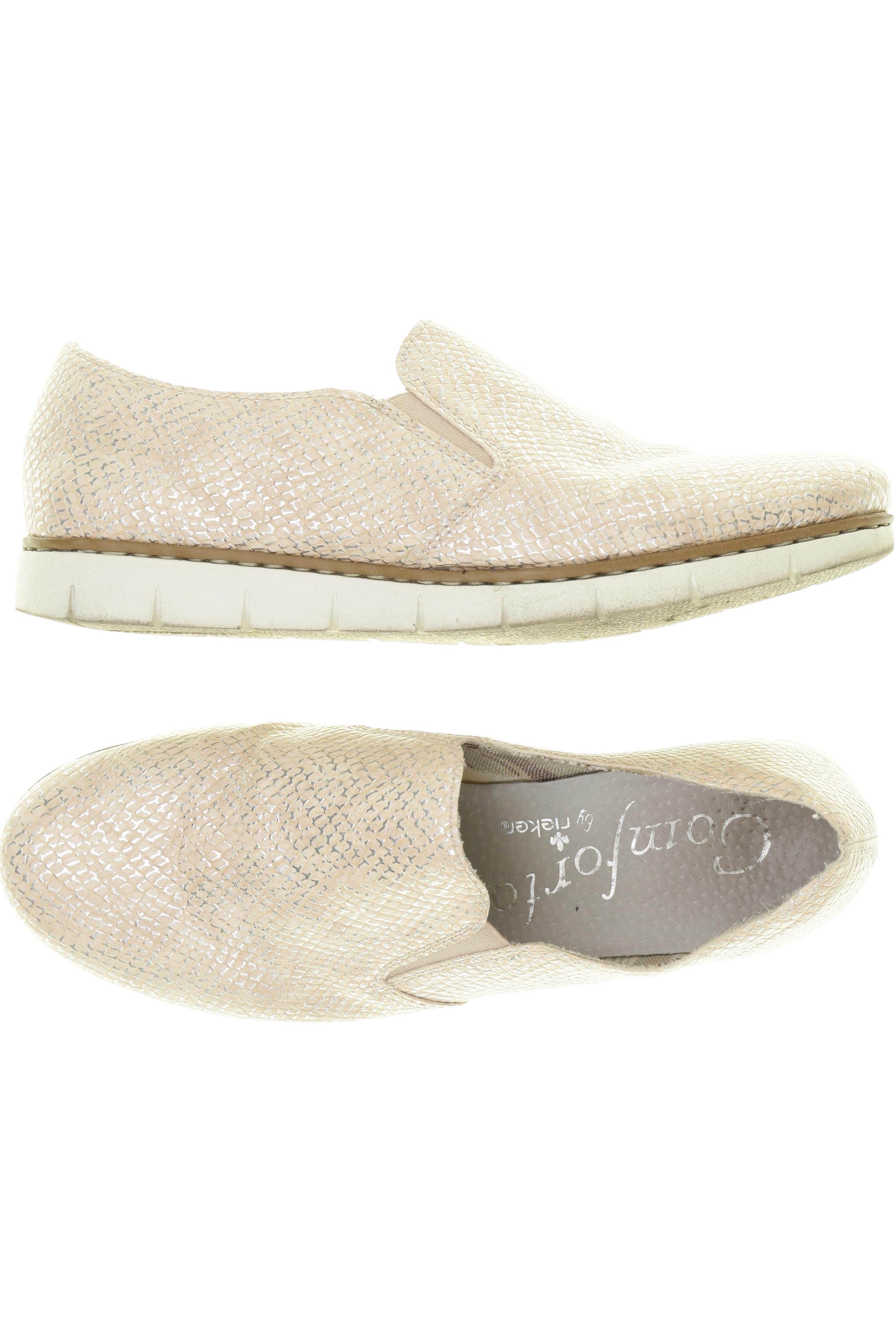 

Rieker Damen Halbschuh, beige, Gr. 37