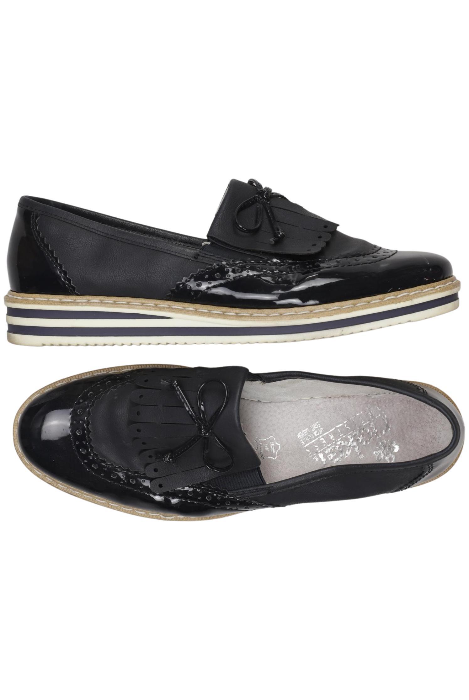 

Rieker Damen Halbschuh, marineblau, Gr. 40