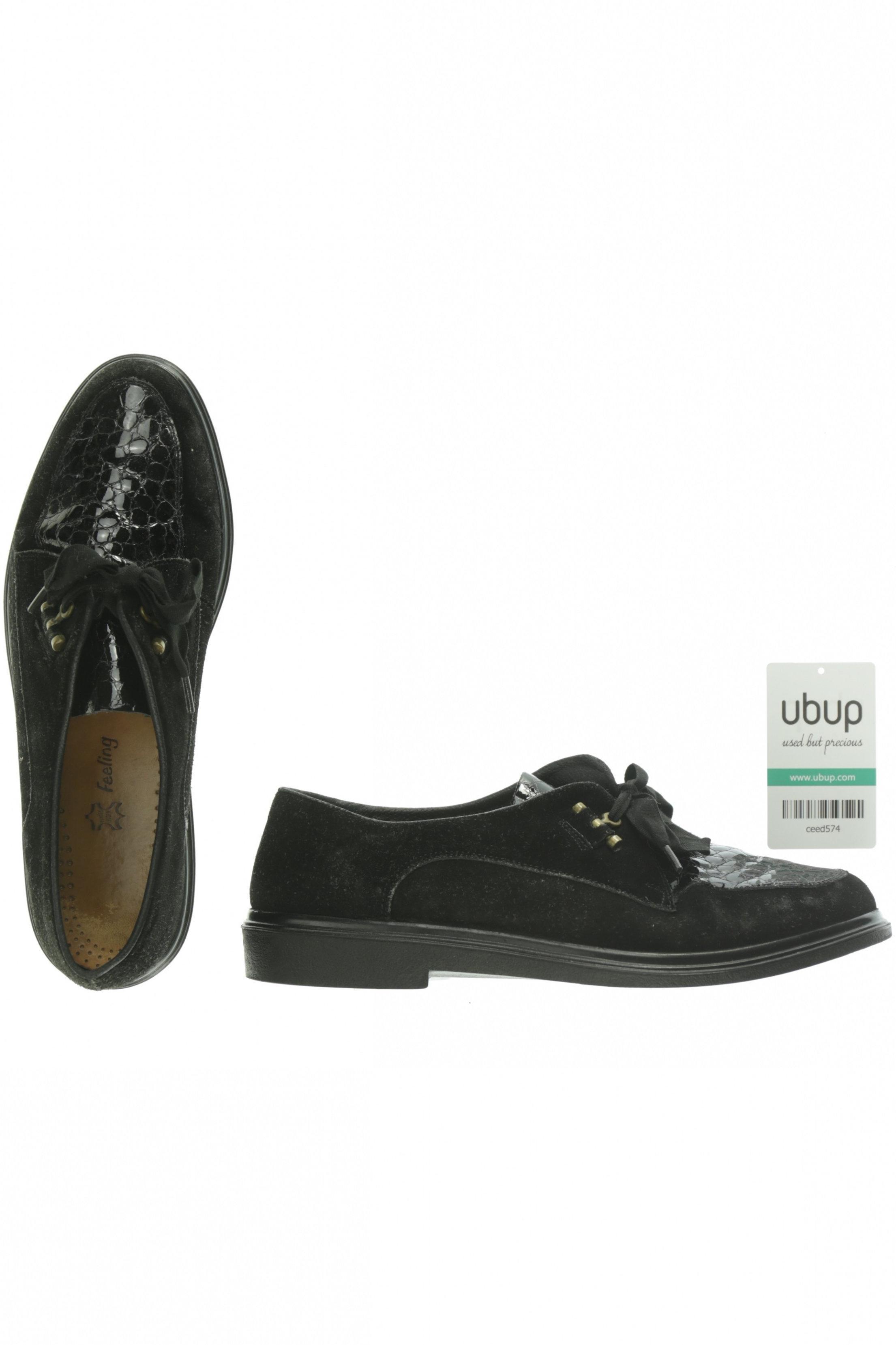 

Rieker Damen Halbschuh, schwarz, Gr. 7