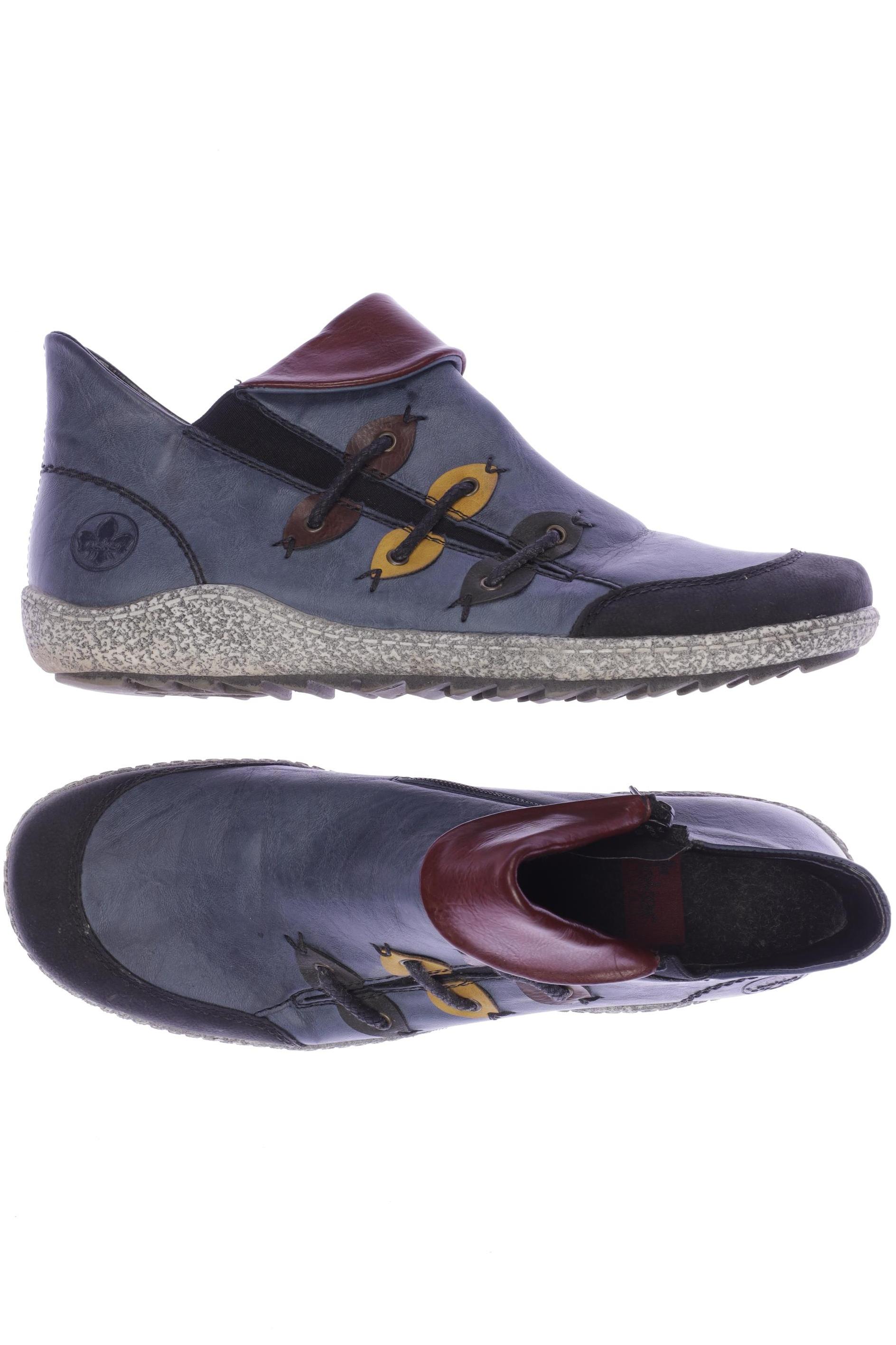 

Rieker Damen Halbschuh, blau, Gr. 42
