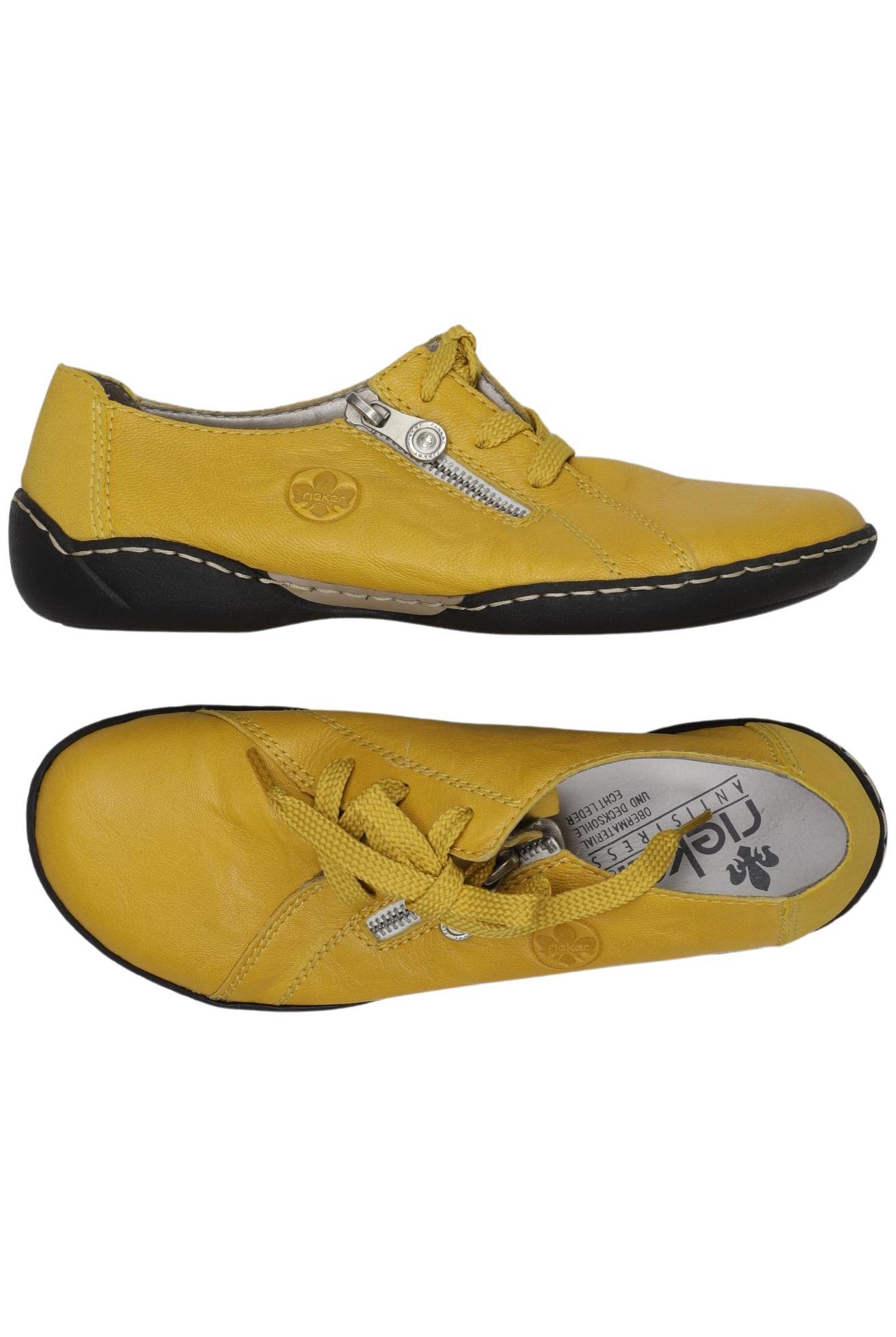 

Rieker Damen Halbschuh, gelb, Gr. 39