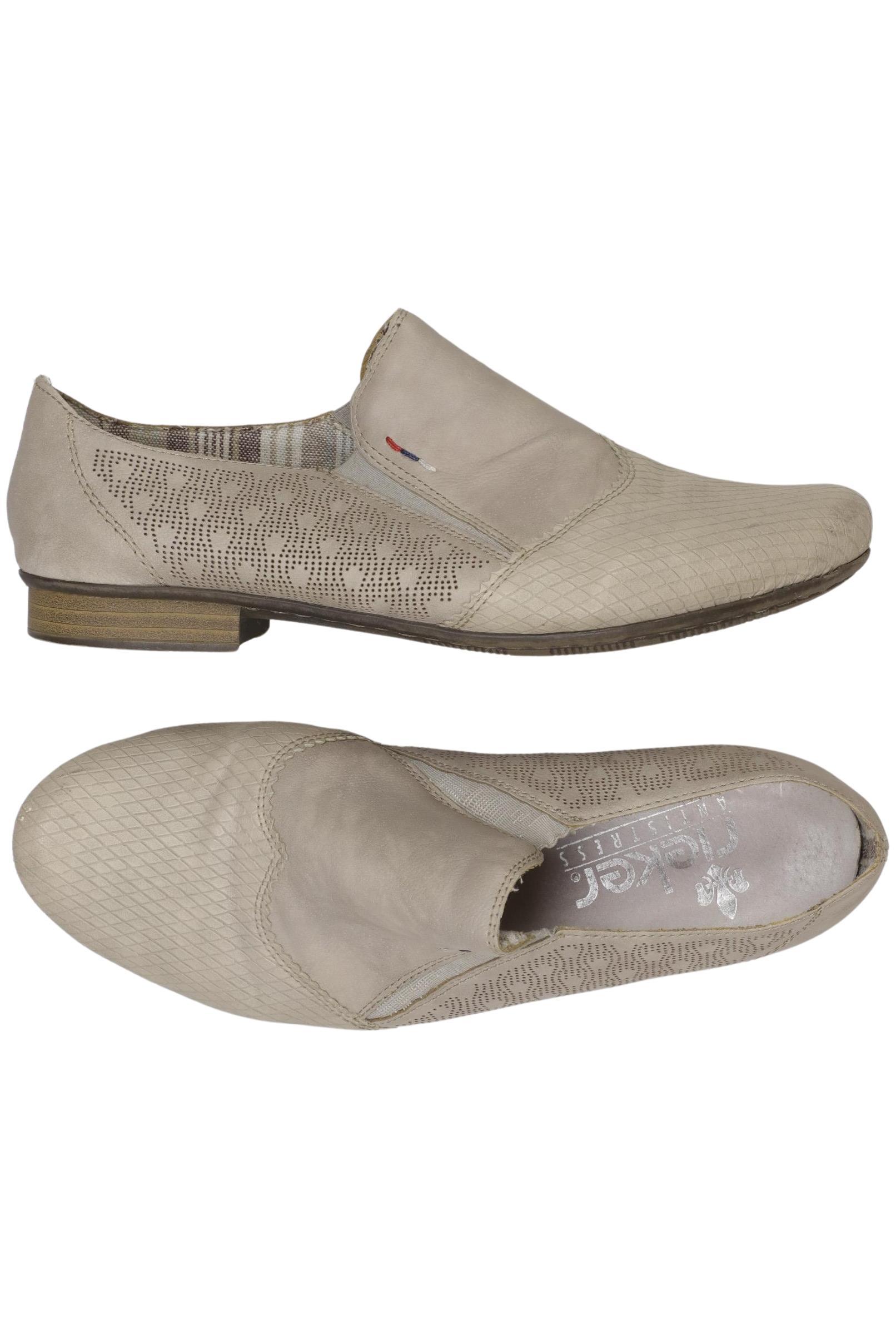 

Rieker Damen Halbschuh, beige, Gr. 38