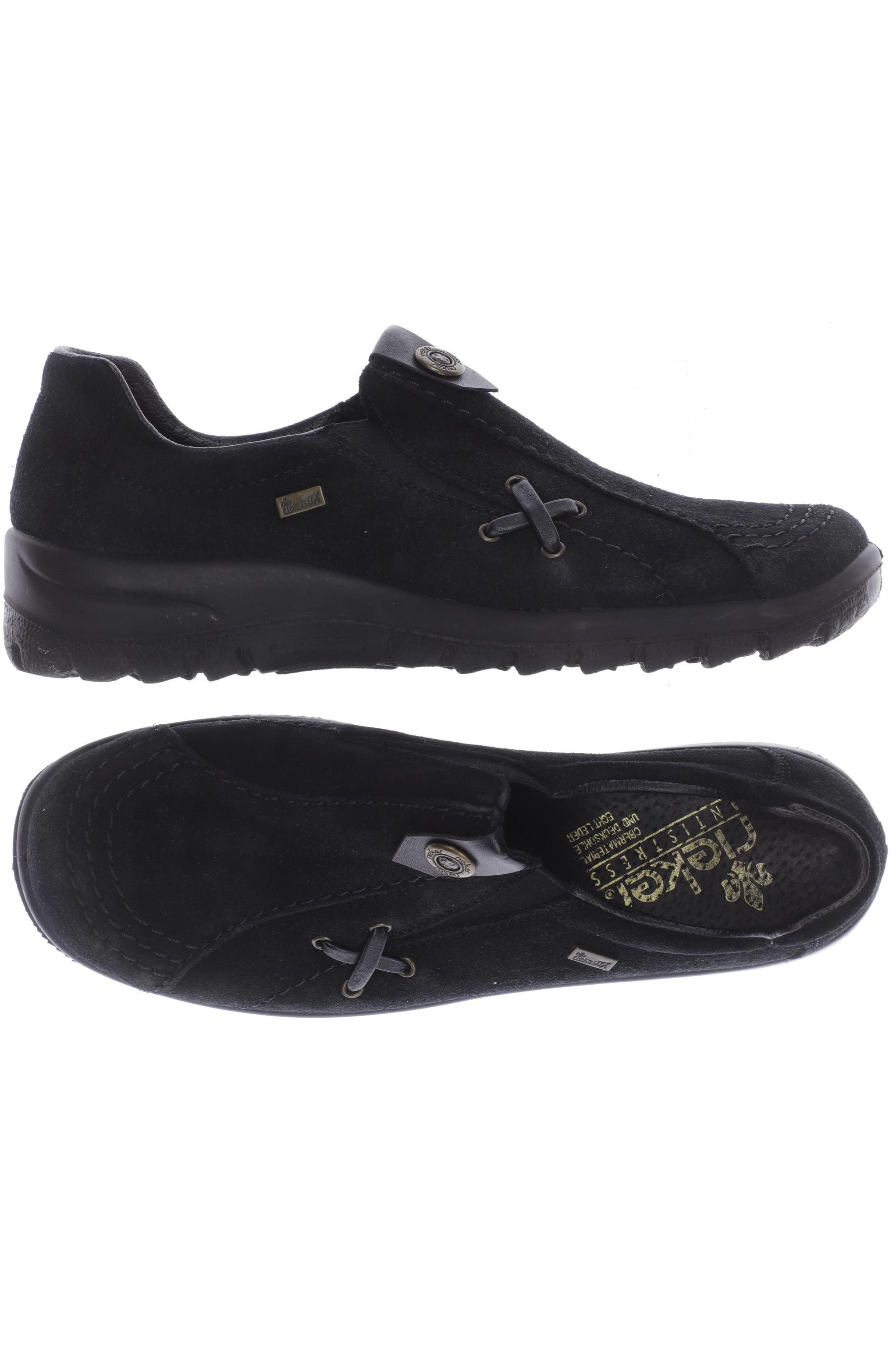 

Rieker Damen Halbschuh, schwarz, Gr. 40