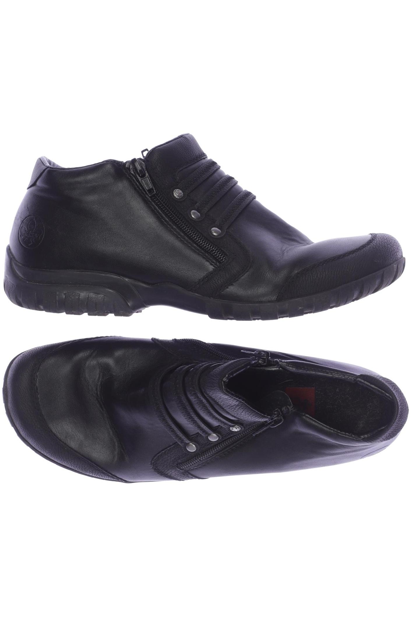 

Rieker Damen Halbschuh, schwarz, Gr. 40