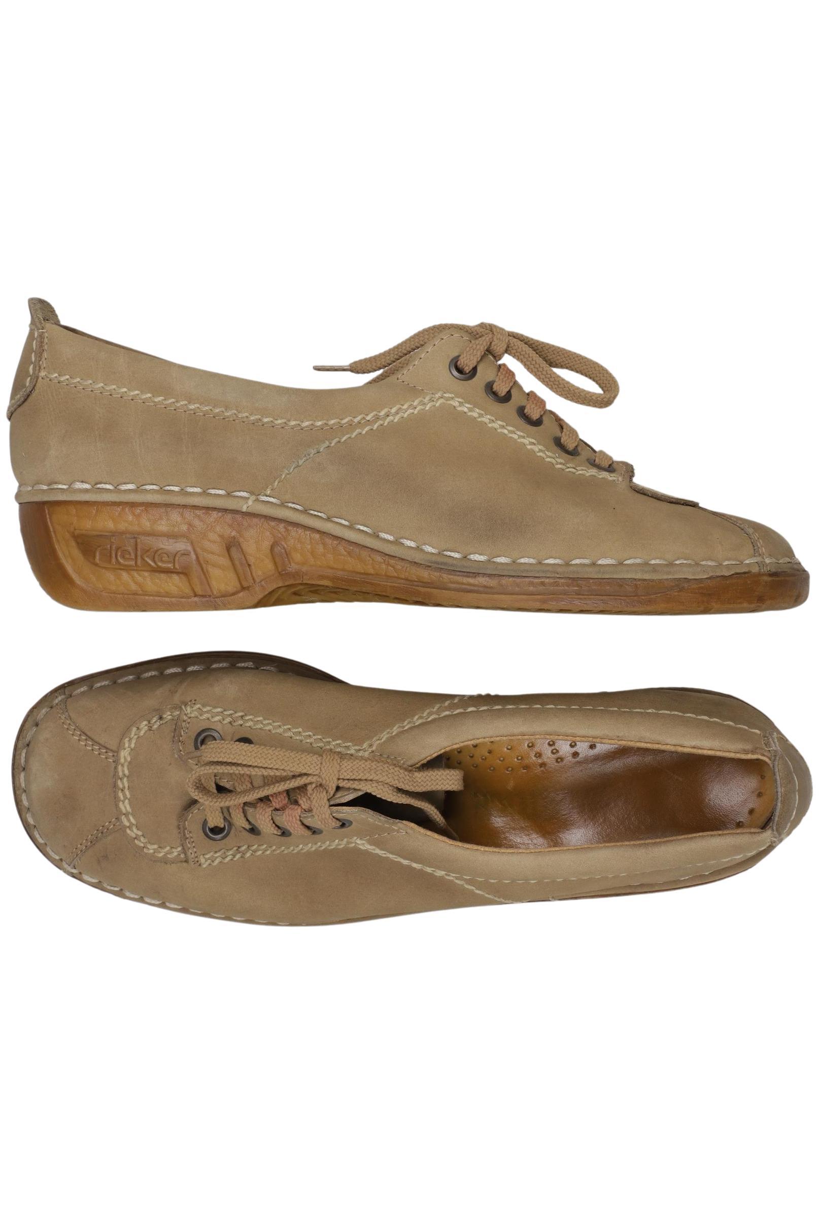 

Rieker Damen Halbschuh, beige, Gr. 6