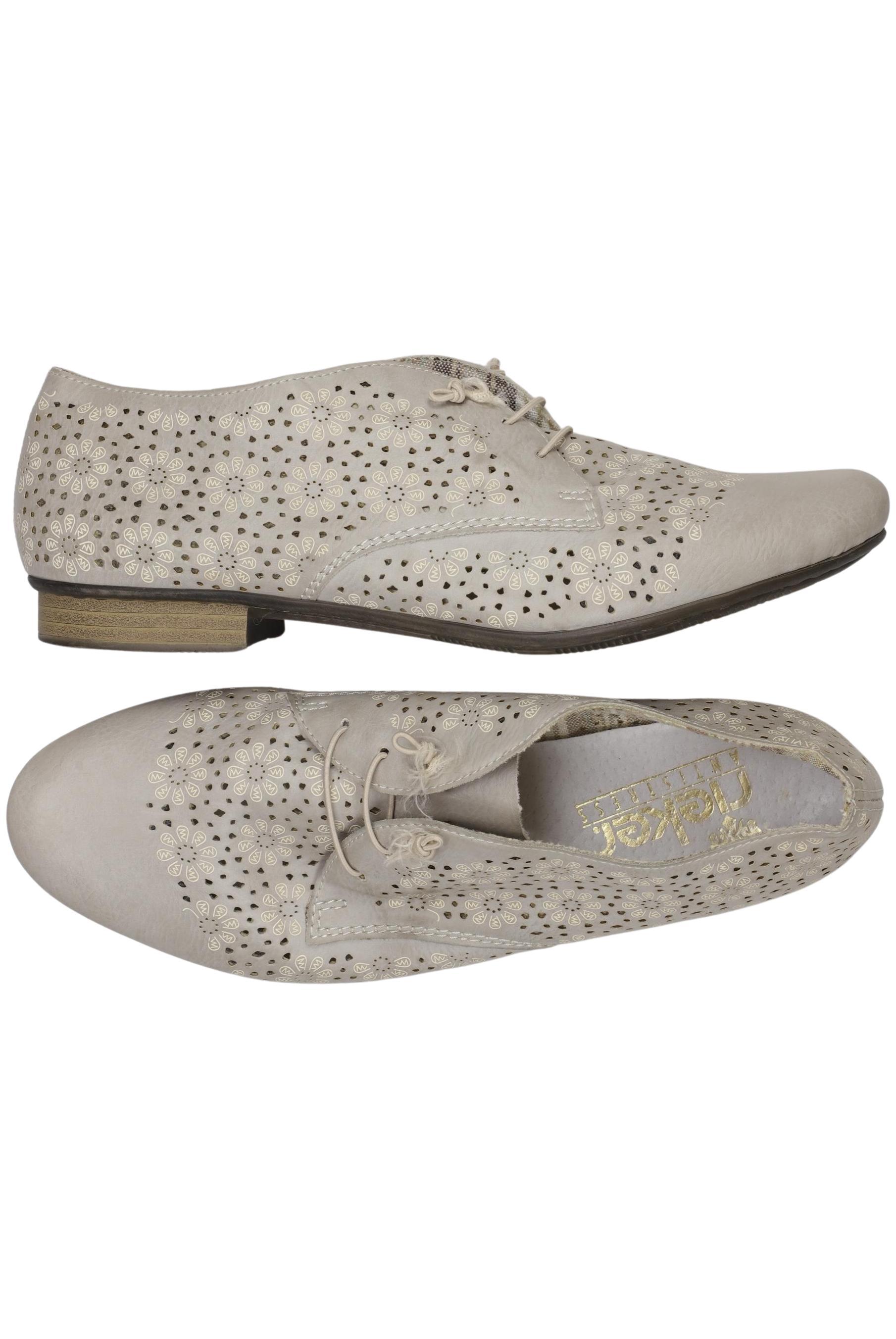 

Rieker Damen Halbschuh, beige, Gr. 40