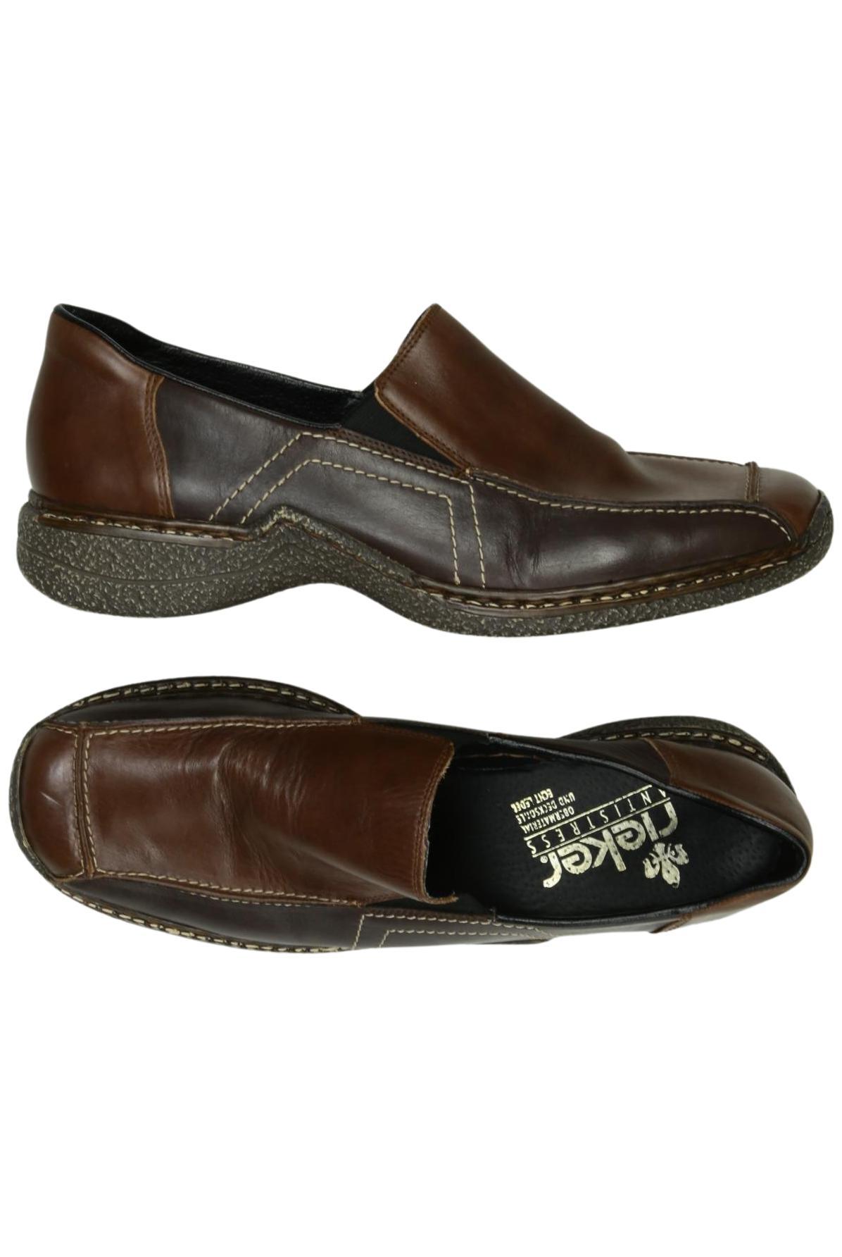 

Rieker Damen Halbschuh, braun, Gr. 42