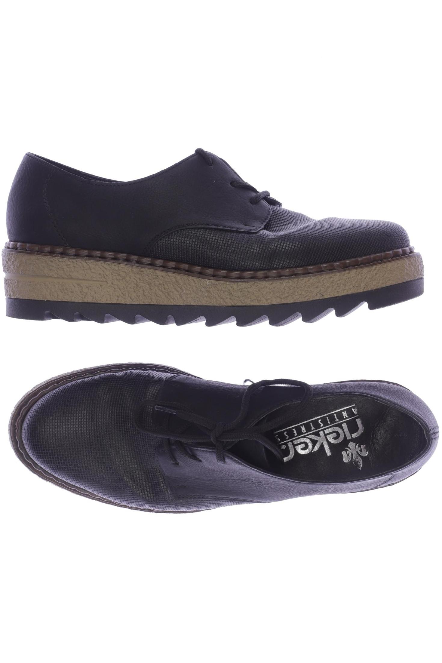 

Rieker Damen Halbschuh, schwarz