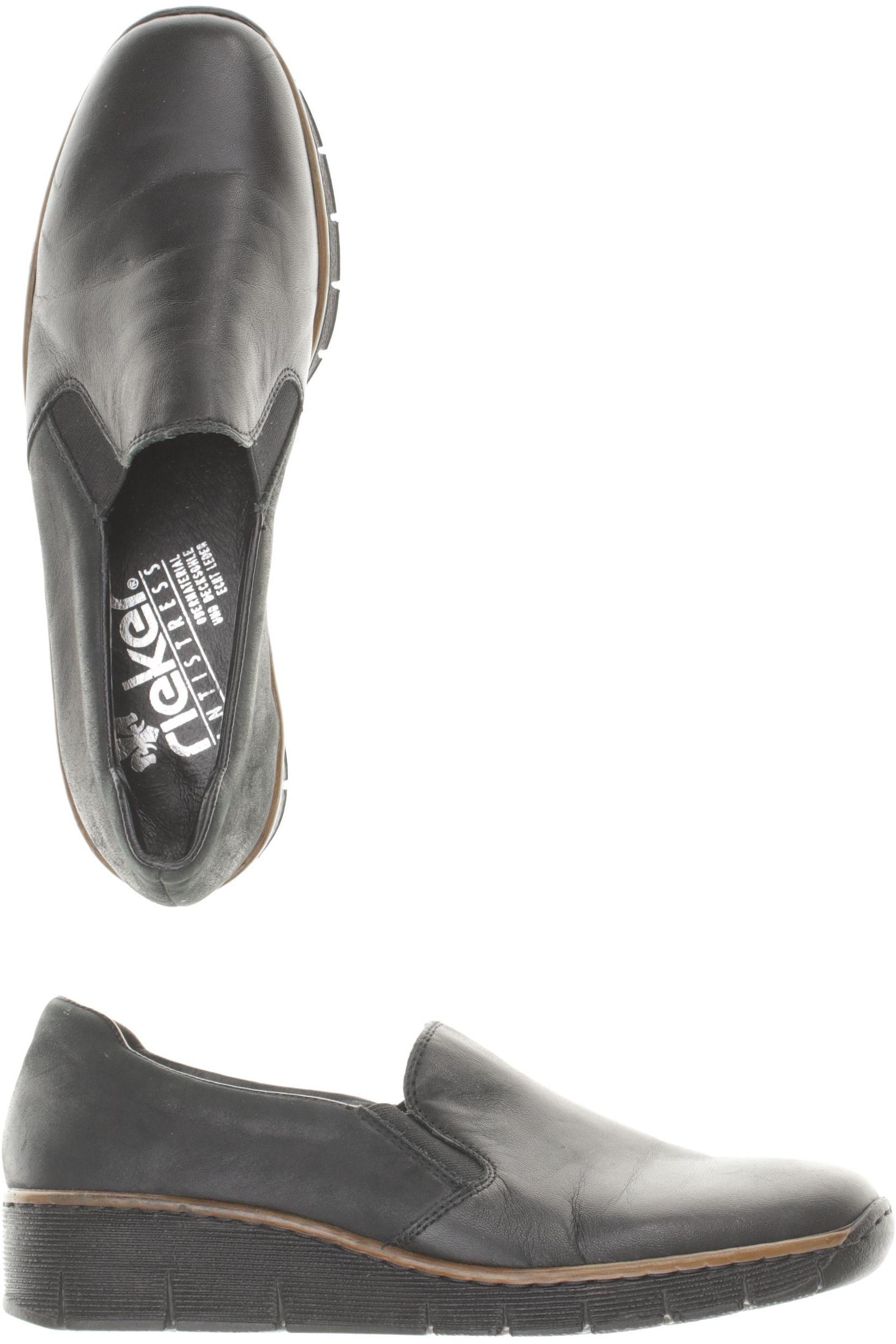 

Rieker Damen Halbschuh, schwarz, Gr. 37