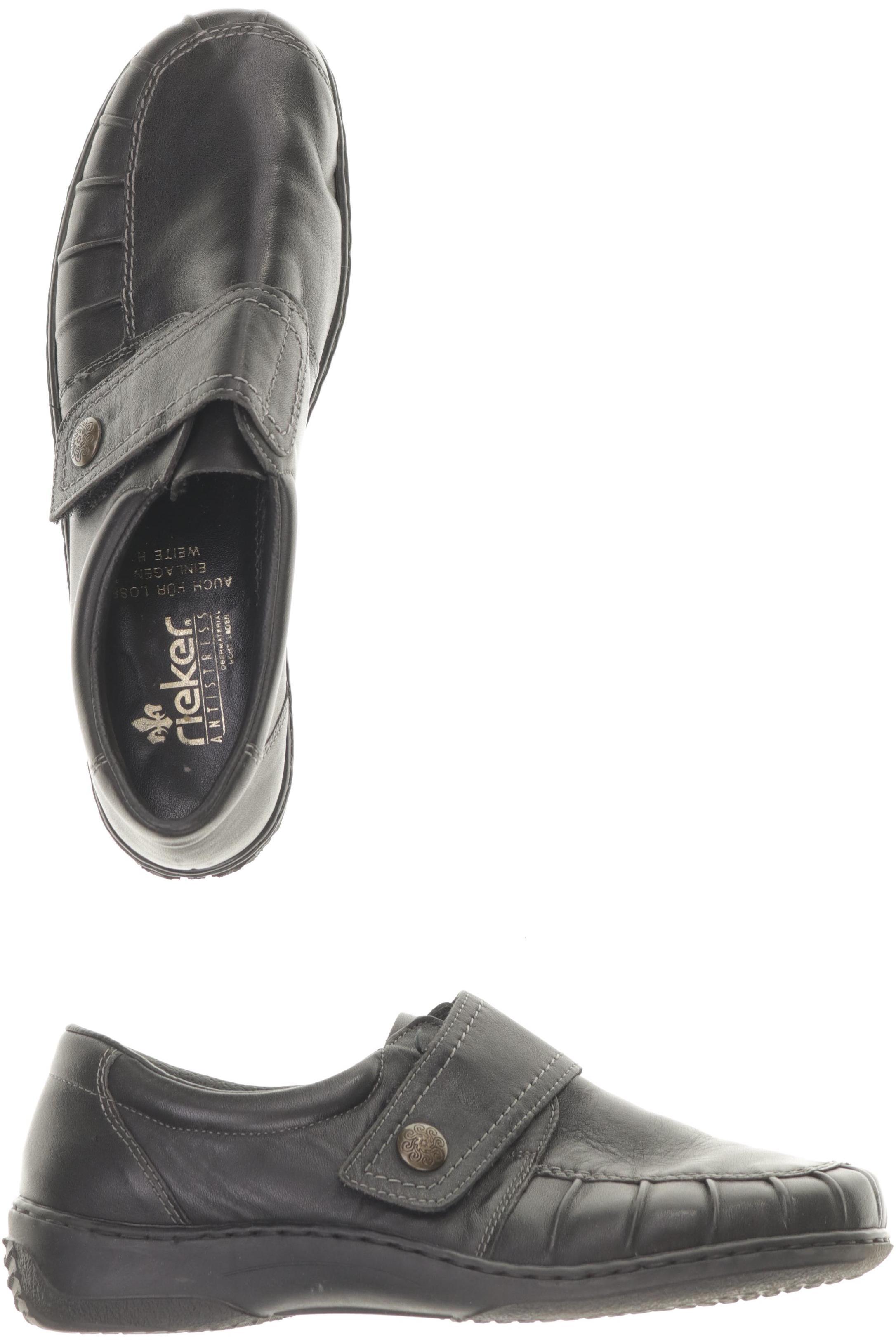 

Rieker Damen Halbschuh, schwarz, Gr. 38
