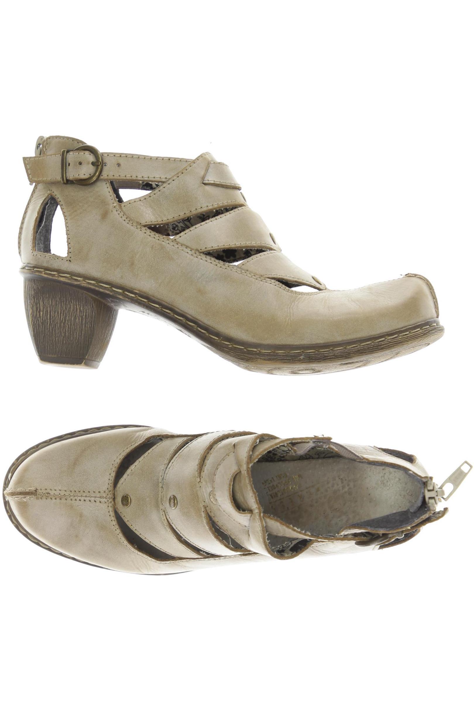 

Rieker Damen Halbschuh, beige, Gr. 36
