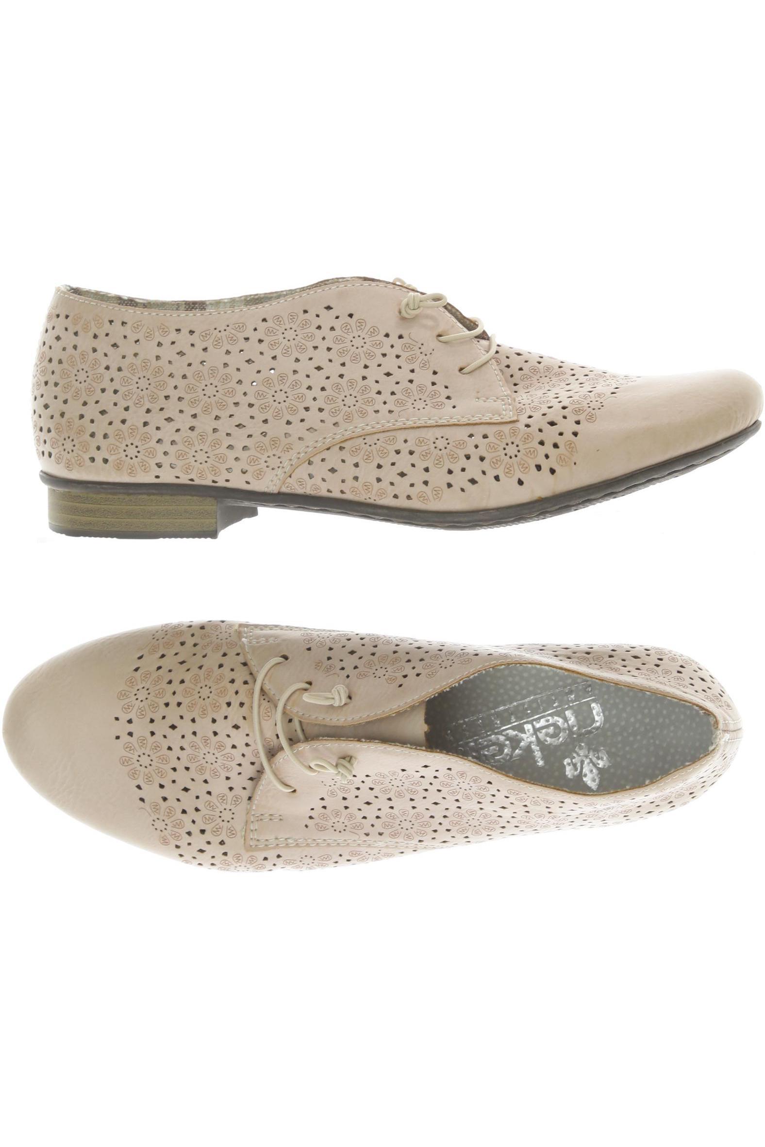 

Rieker Damen Halbschuh, beige, Gr. 37