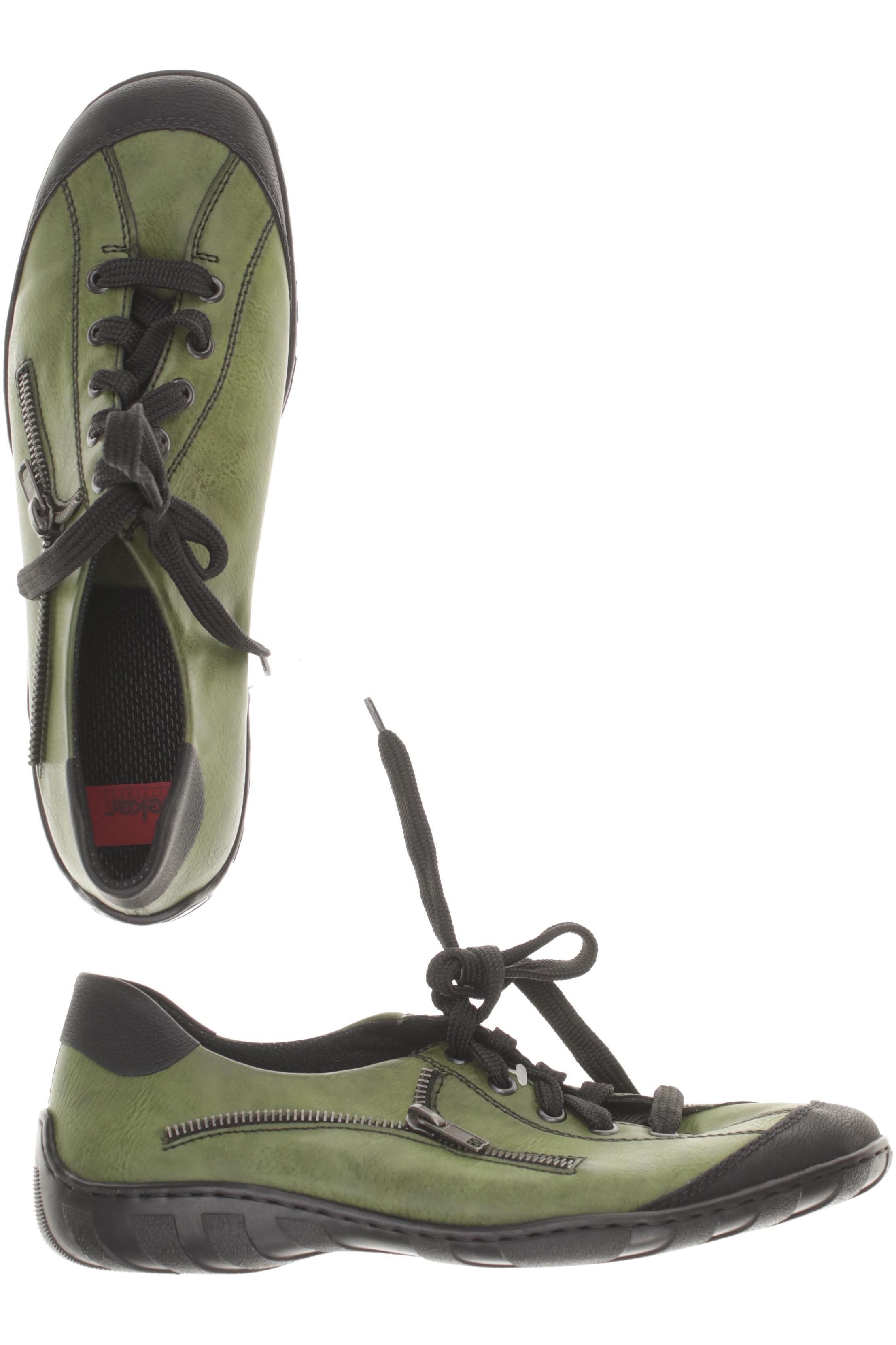 

Rieker Damen Halbschuh, grün, Gr. 41