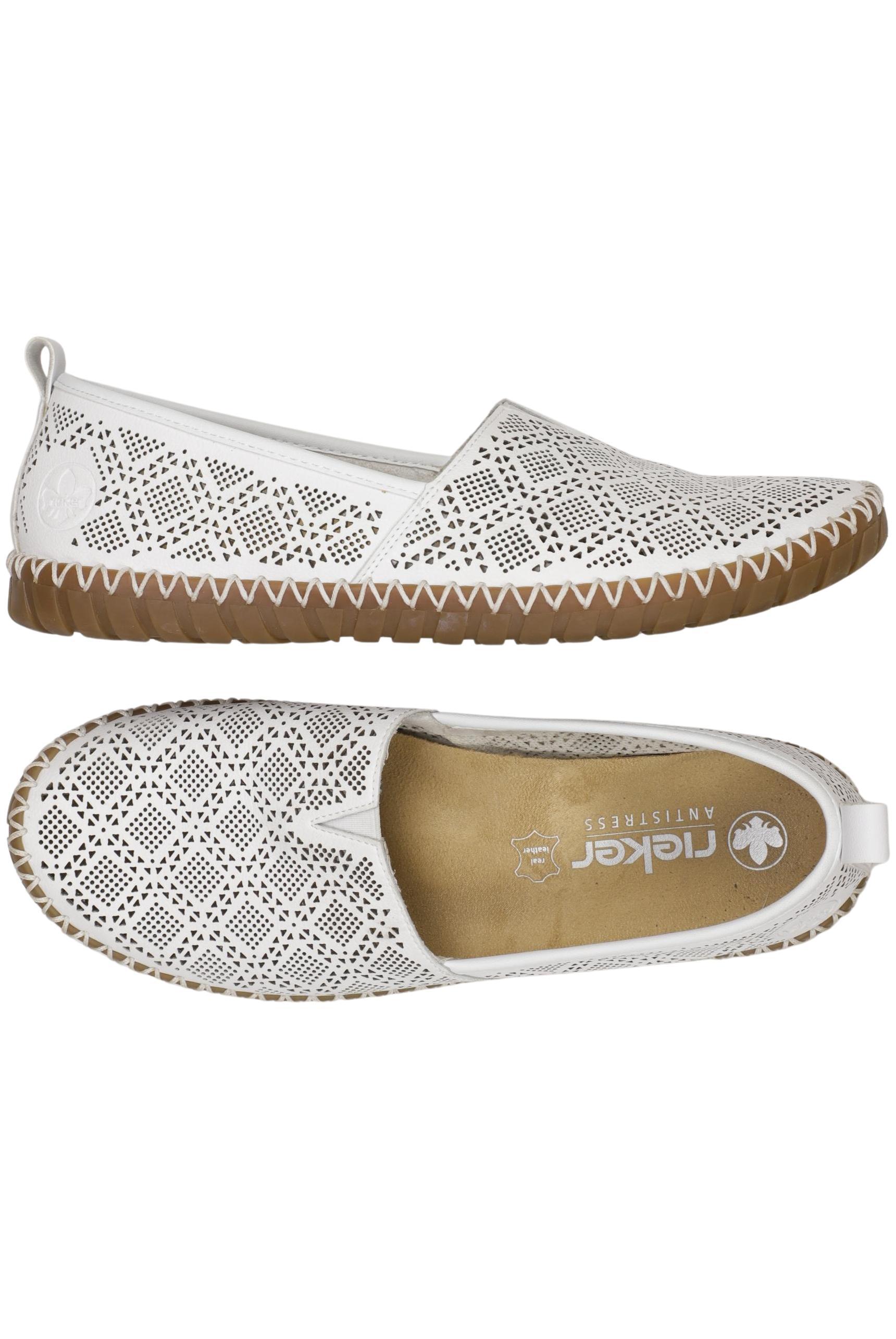 

Rieker Damen Halbschuh, weiß, Gr. 41