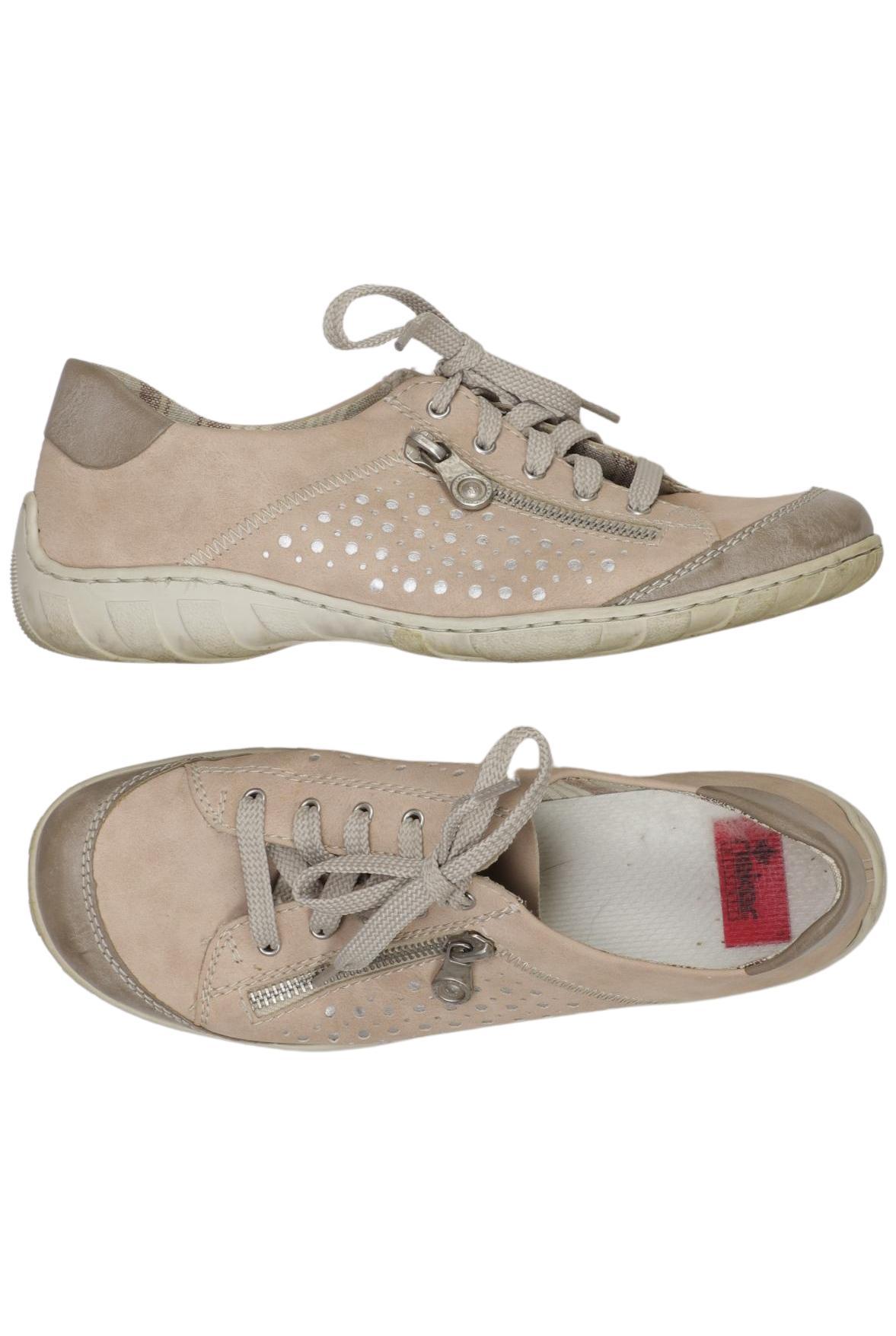 

Rieker Damen Halbschuh, beige, Gr. 38