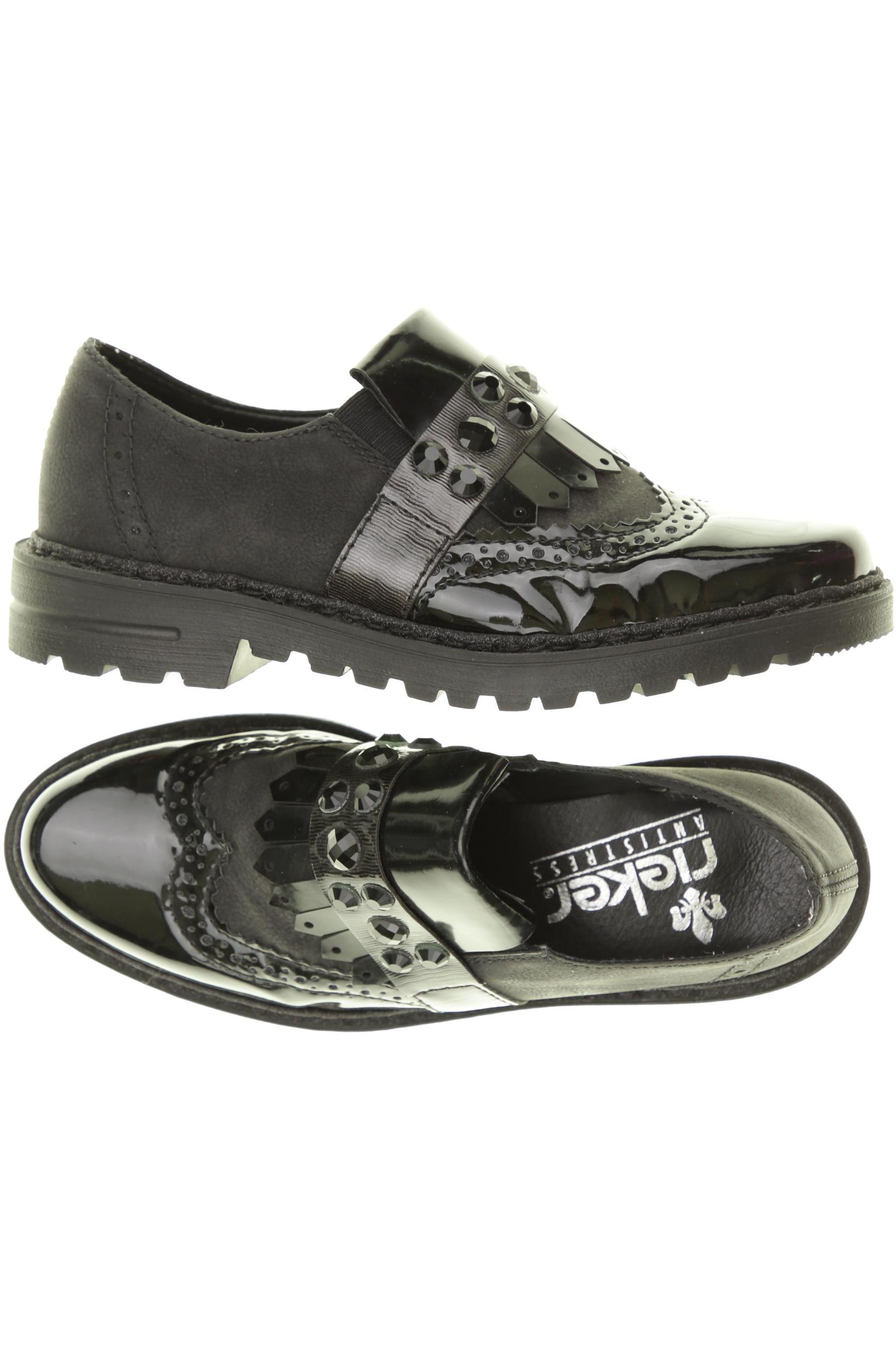 

Rieker Damen Halbschuh, schwarz, Gr. 36
