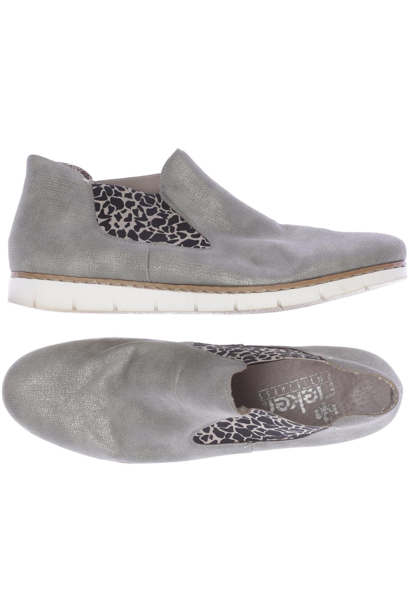 

Rieker Damen Halbschuh, hellgrün, Gr. 42