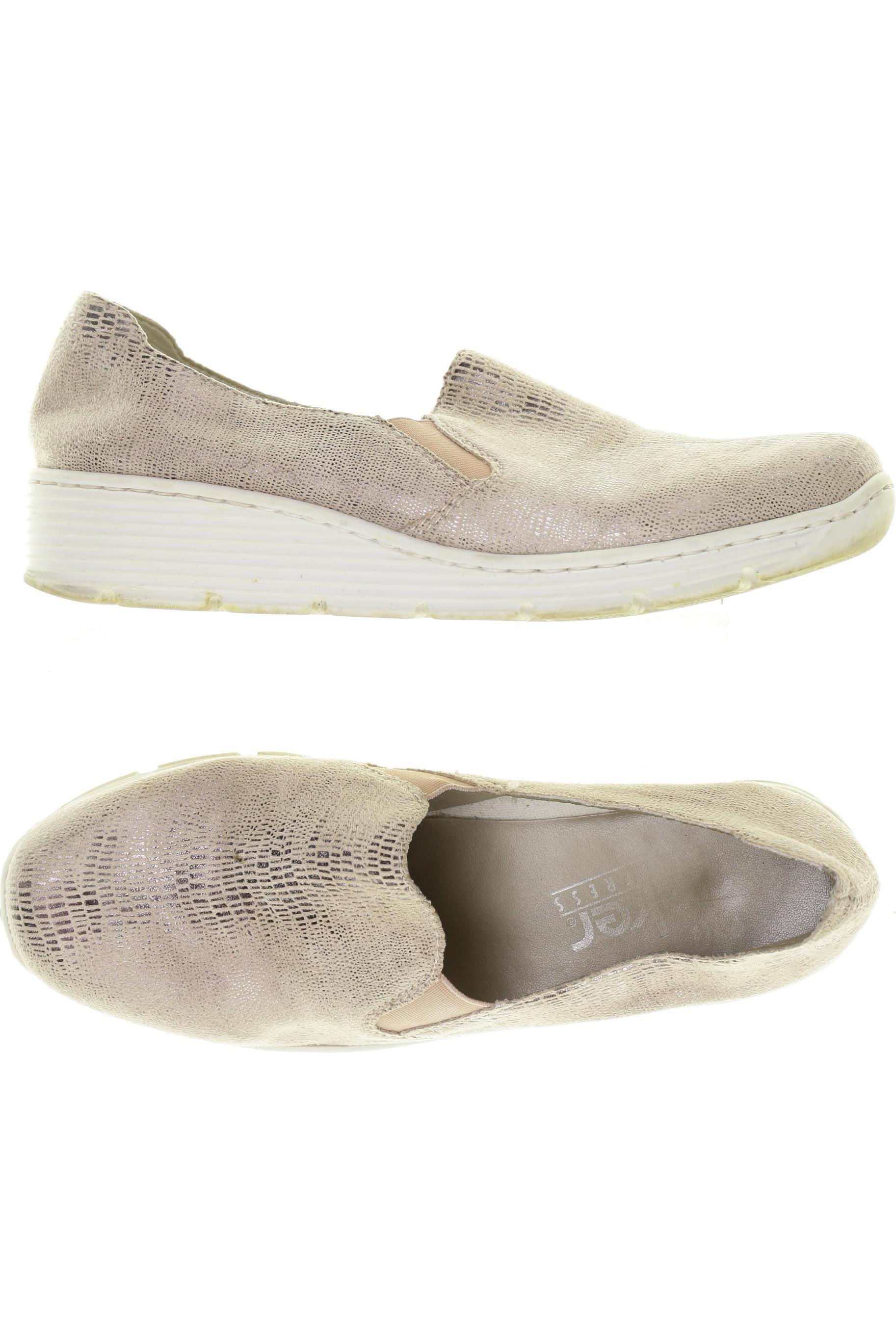

Rieker Damen Halbschuh, beige, Gr. 39